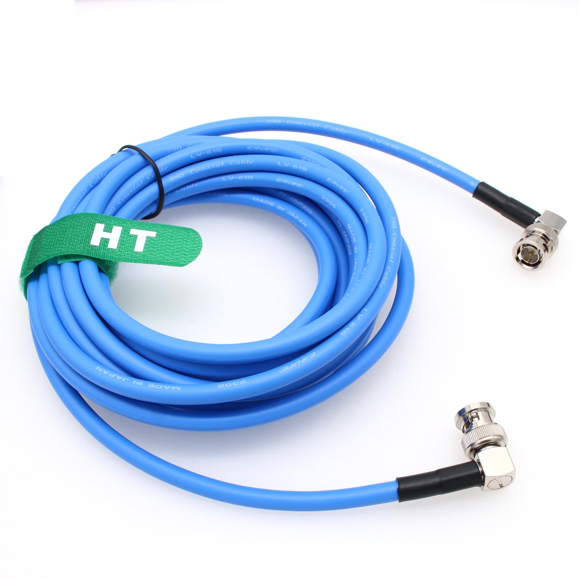 Hangton 12G 4K Raw Sdi Coaxial Video Cable Bnc To Bnc Canare Lv 61S 75 Ohm For Sony Alexa Dsmc2 Camera Blackmagic Smallhd Atomos