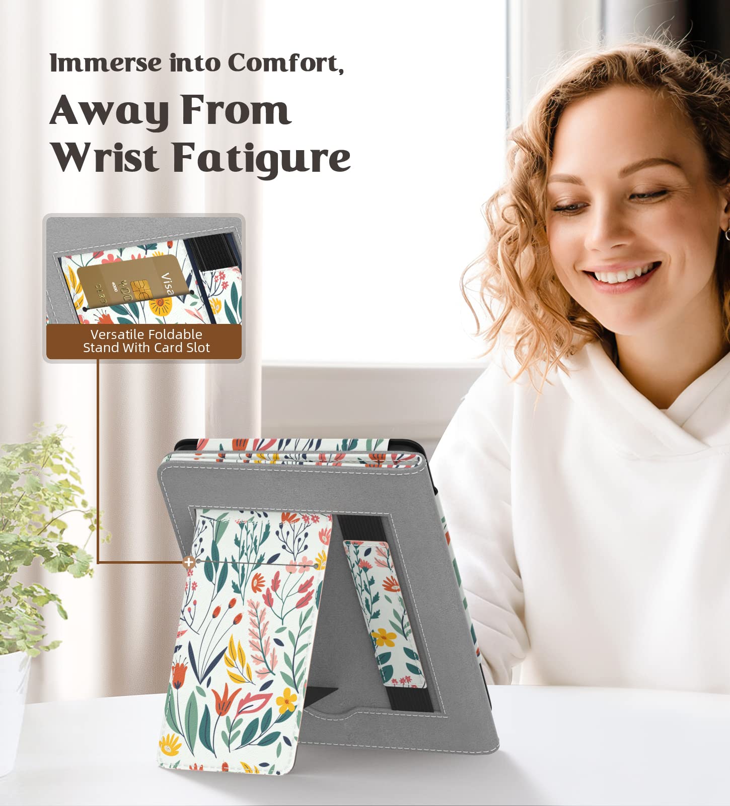 Moko Case Fits All New 6'' Kindle (11Th Generation, 2022 Release)/ Kindle (10Th Gen,2019)/Kindle (8Th Gen, 2016), Ultra Lightwei