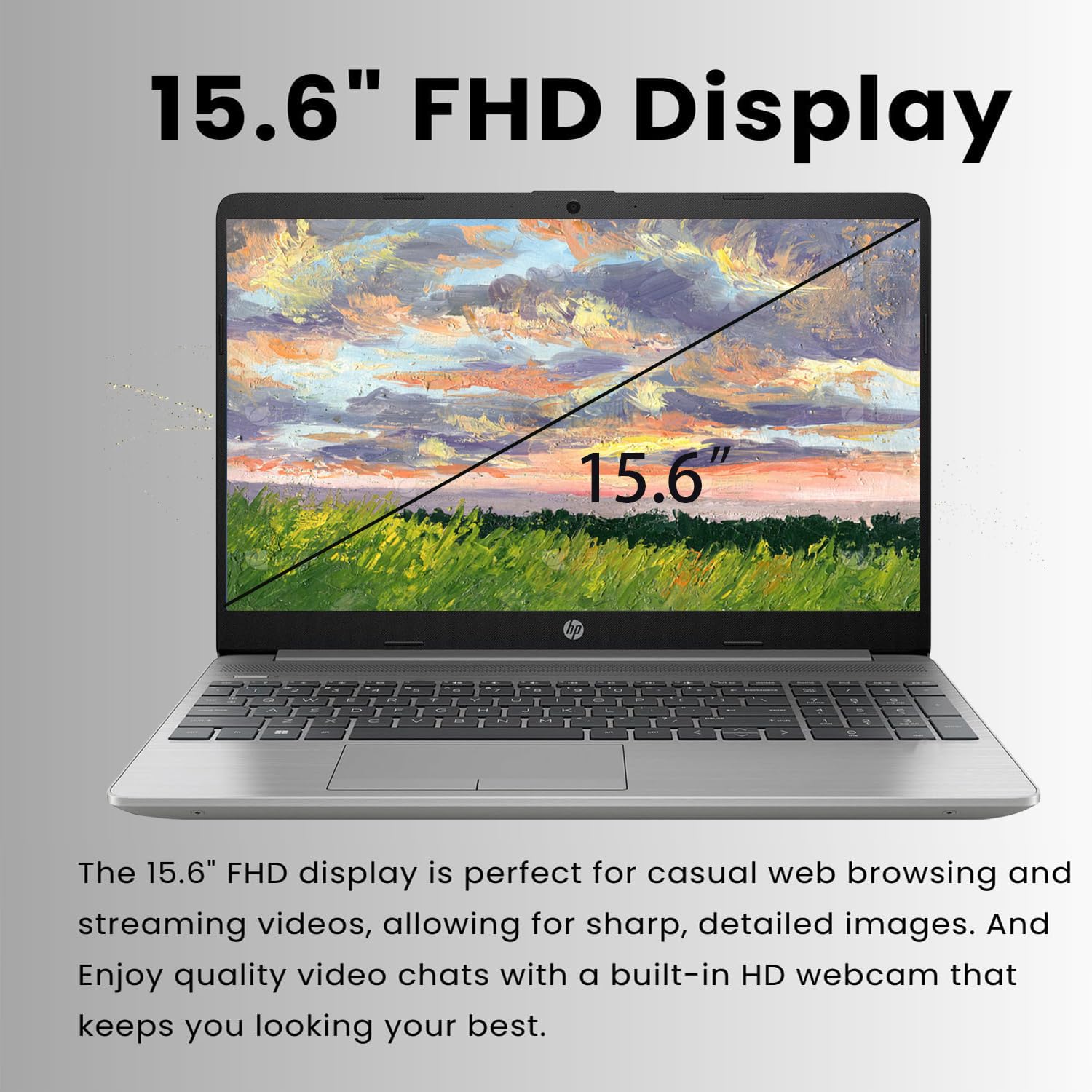 Hp Essential 255 G8 15.6 Business Laptop, 15.6'' Fhd Display, Amd Ryzen 5 5500U, 32Gb Ram, 1Tb Ssd, Webcam, Rj-45, Bluetooth, Sd