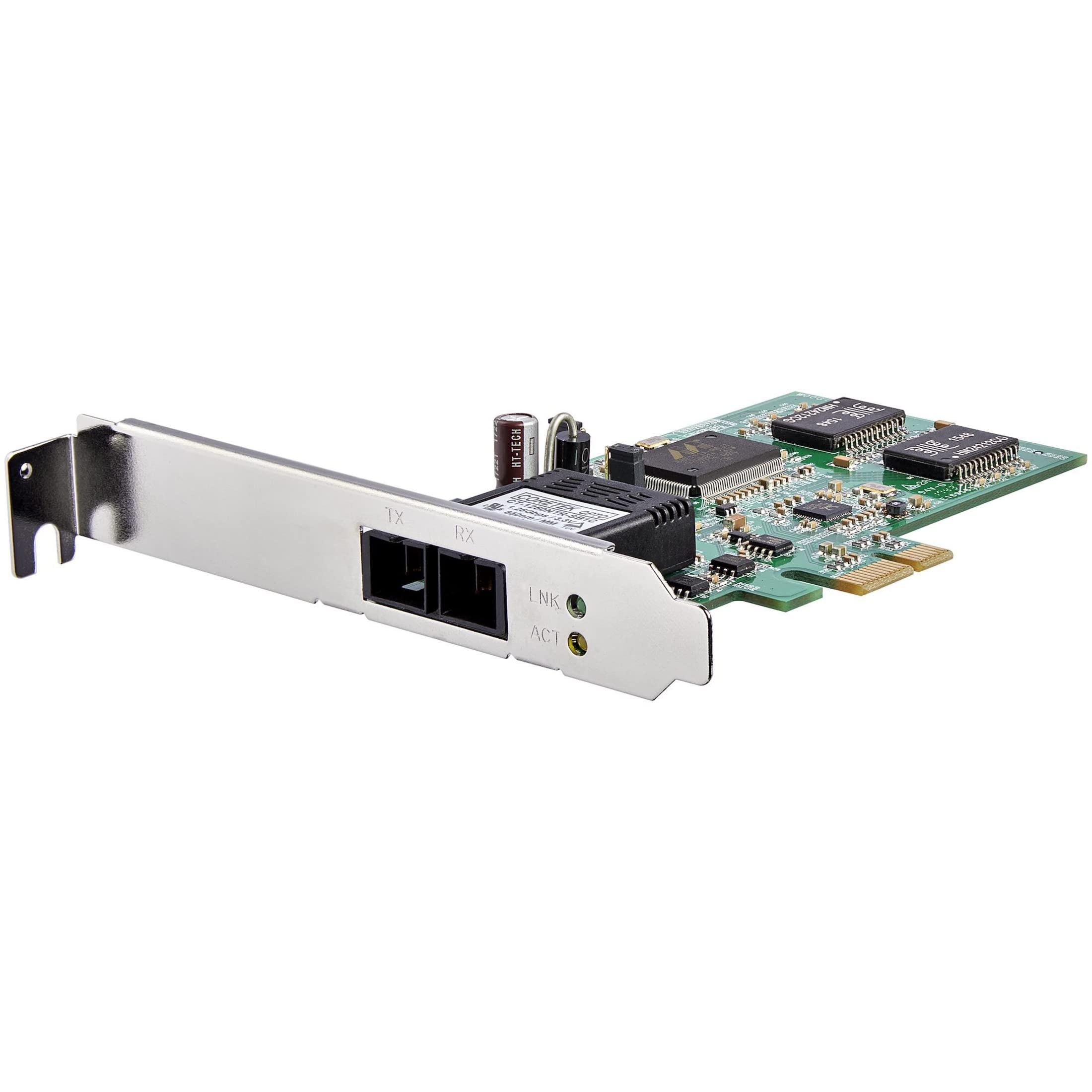 Startech.Com Pci Express (Pcie) Gigabit Ethernet Multimode Sc Fiber Network Card Adapter Nic   550M   Pcie Gbe Fiber Optic Netwo