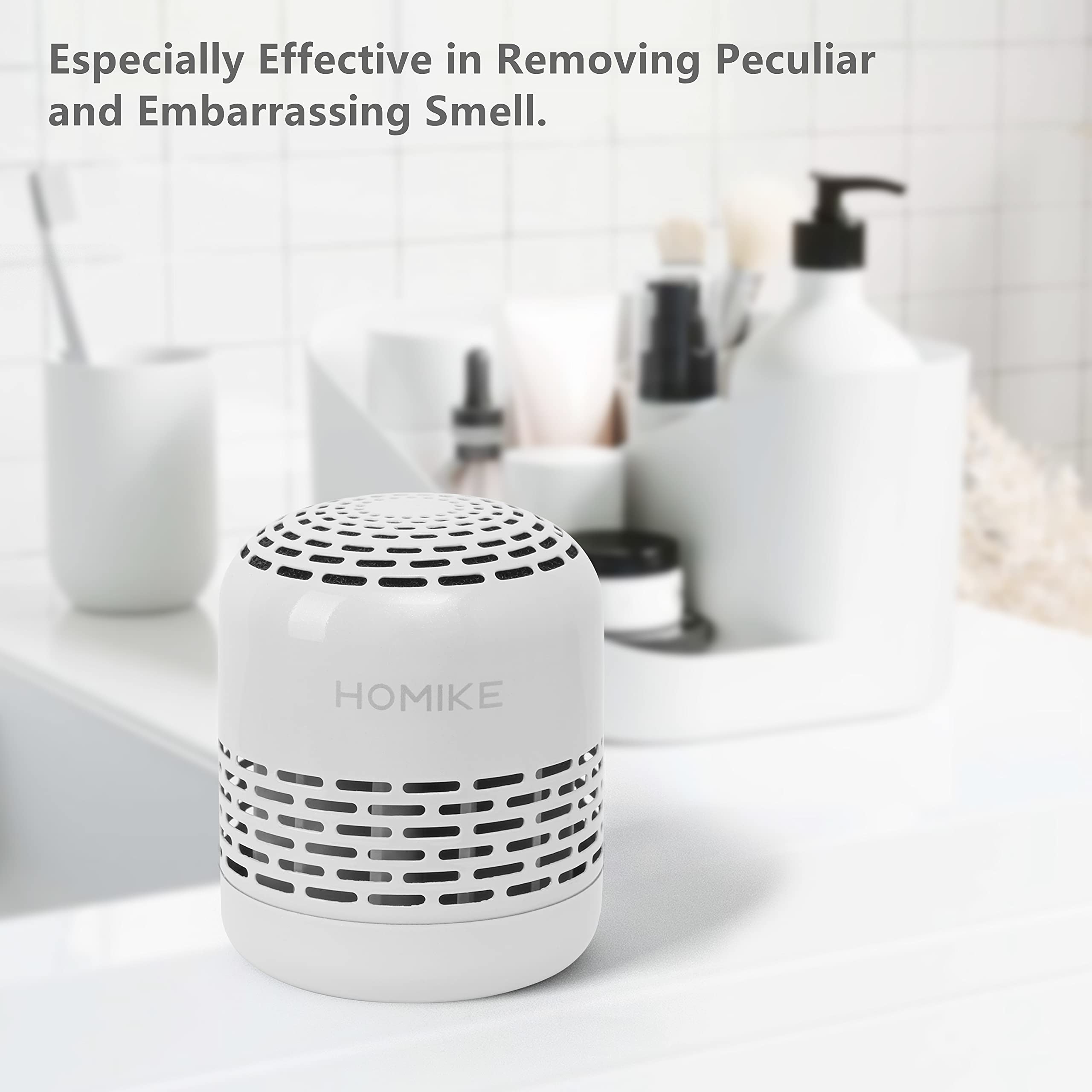 Homike Refrigerator Deodorizer, Odor Eliminator,Last Up To 10 Years For Car,Closet,Shoes Cabinet,Fridge And Freezer,Outperforms