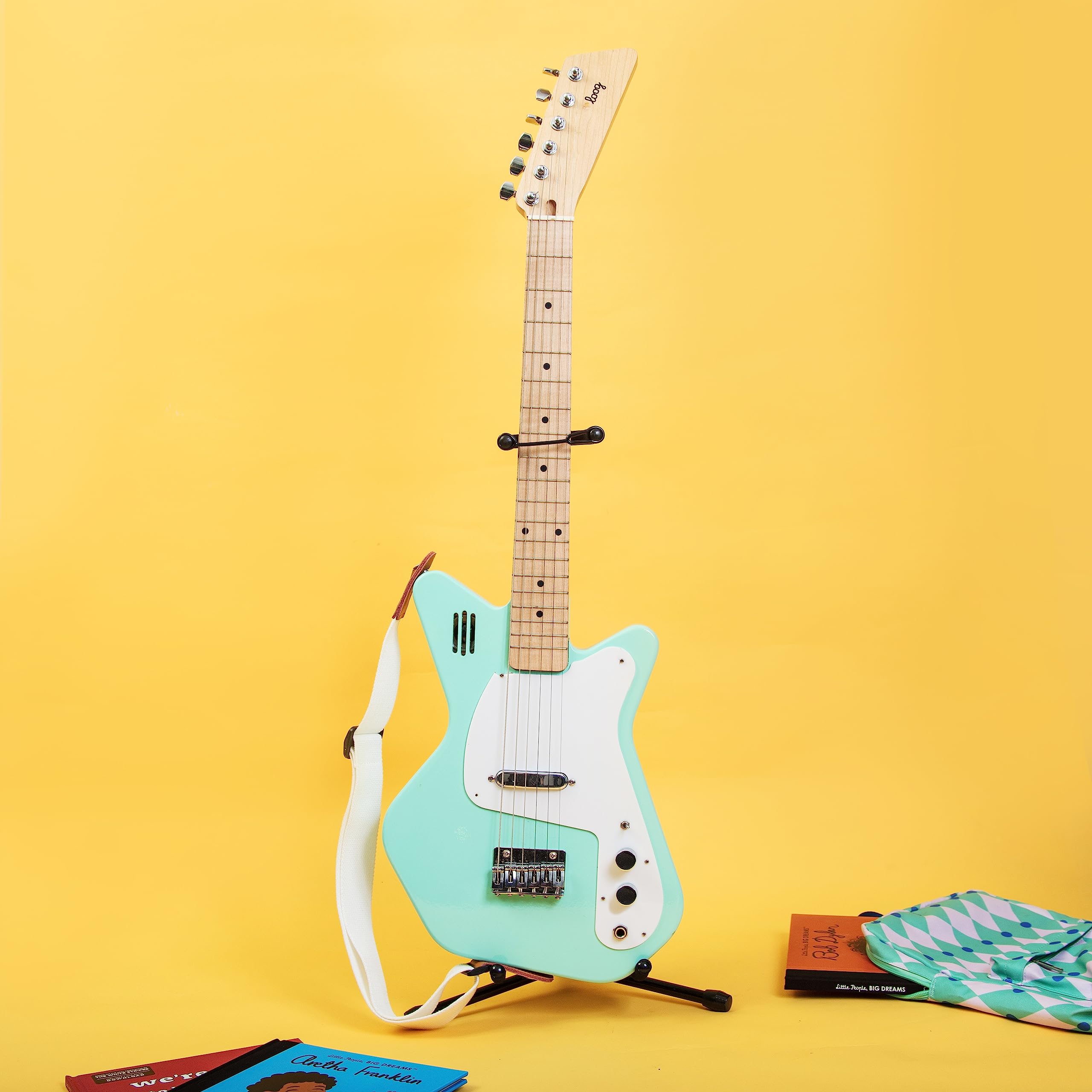 Loog Pro Vi Guitar Stand For Electric And Acoustic Guitars