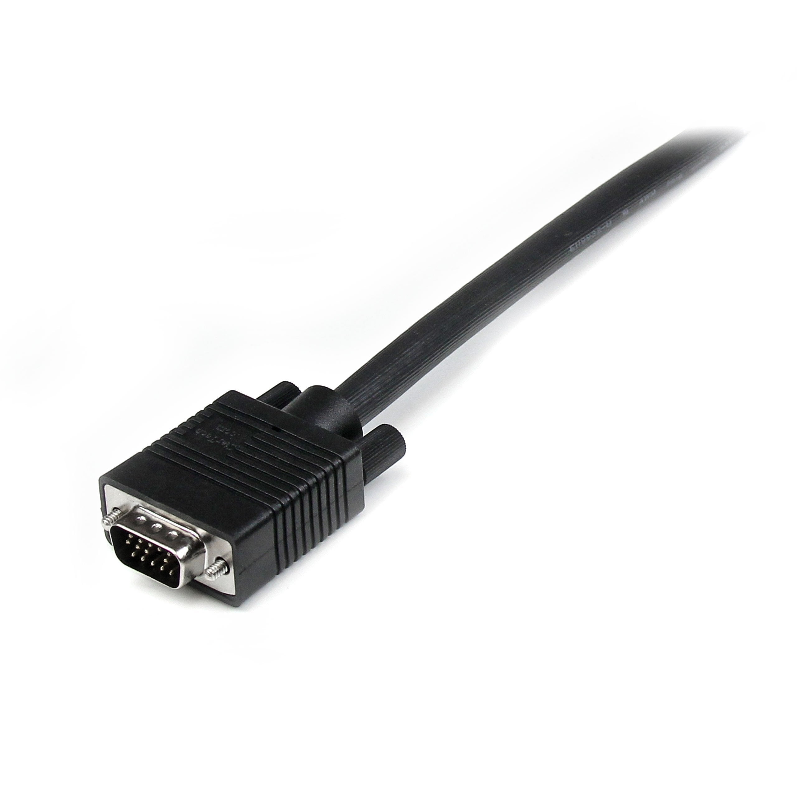 Startech.Com Vga To Vga Cable   1 Ft   Hd15 M/M   Coax High Resolution   Computer Monitor Cable   Video Cable   Vga Monitor Cabl