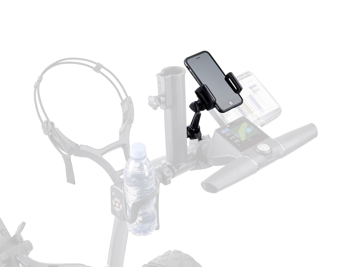 Motocaddy Device Craddle - Golf Cart Phone Holder - Fits Most Phones And Gps Units - Landscape And Portrait Rotation Ready, Adju