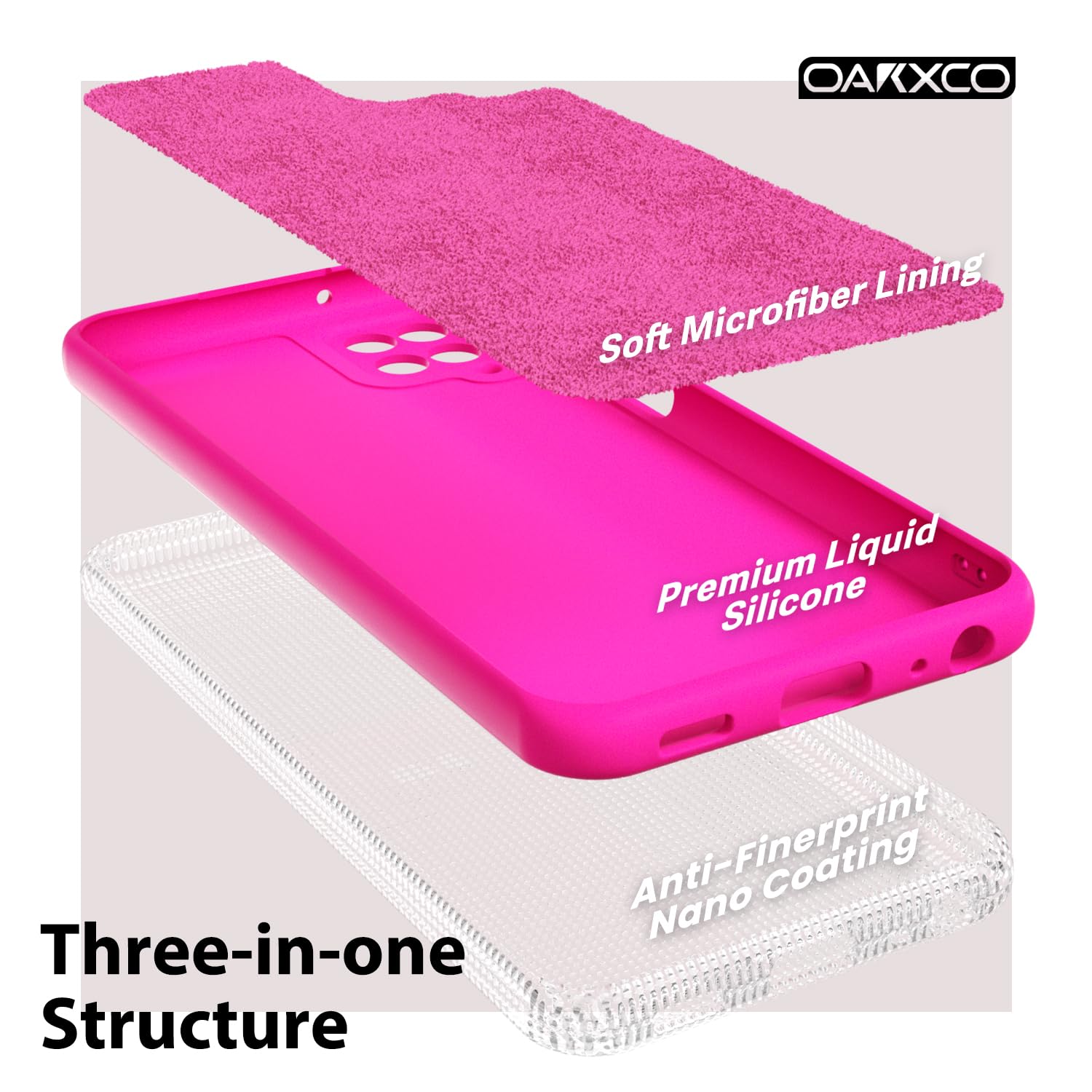 Oakxco For Samsung Galaxy A12 Phone Case Liquid Silicone Grip, Cute Thin Slim Soft Rubber Tpu Plain Smooth Gel Matte Protective