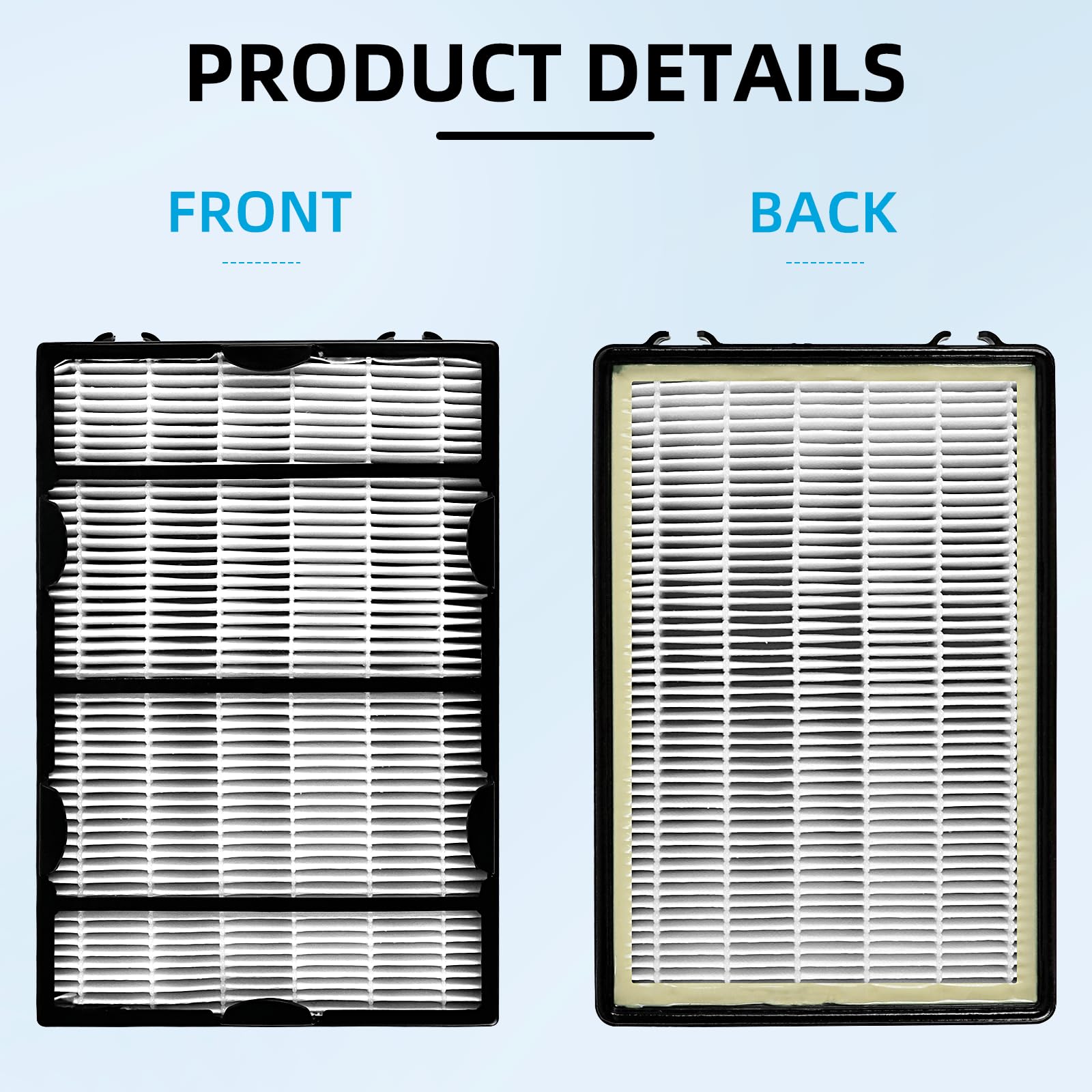 Hapf600 Hepa Filter Replacement For Holmes Air Purifier Filter B   Compatible With Hapf8650 Hap615 Hap625 Hap650 Hapf600D U2 (3