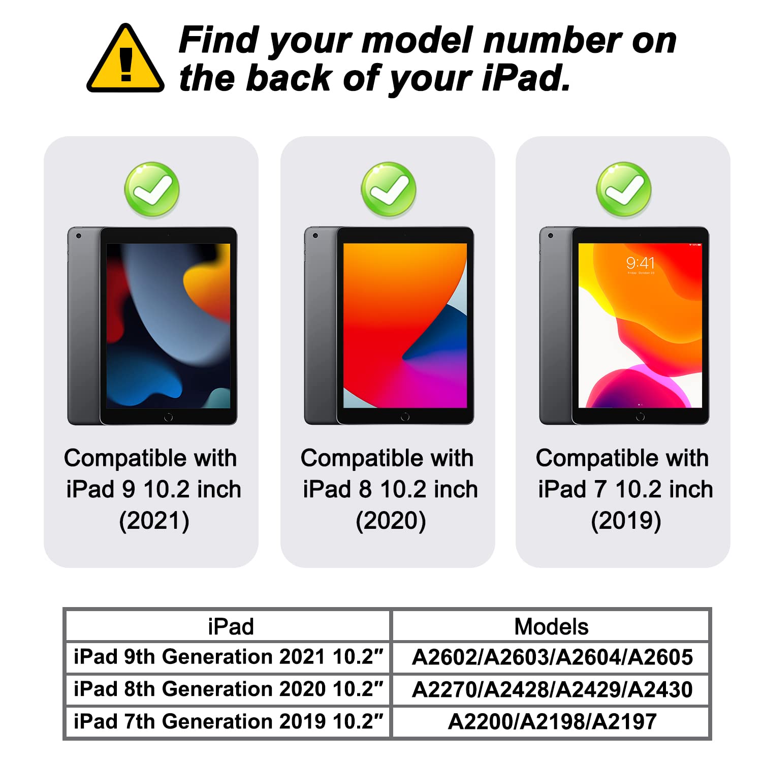 Braecnstock Kids Case For Apple Ipad 9Th 8Th 7Th Generation 2021 2020 2019 10.2'' Shockproof Protective Case With Pen Holder Scr