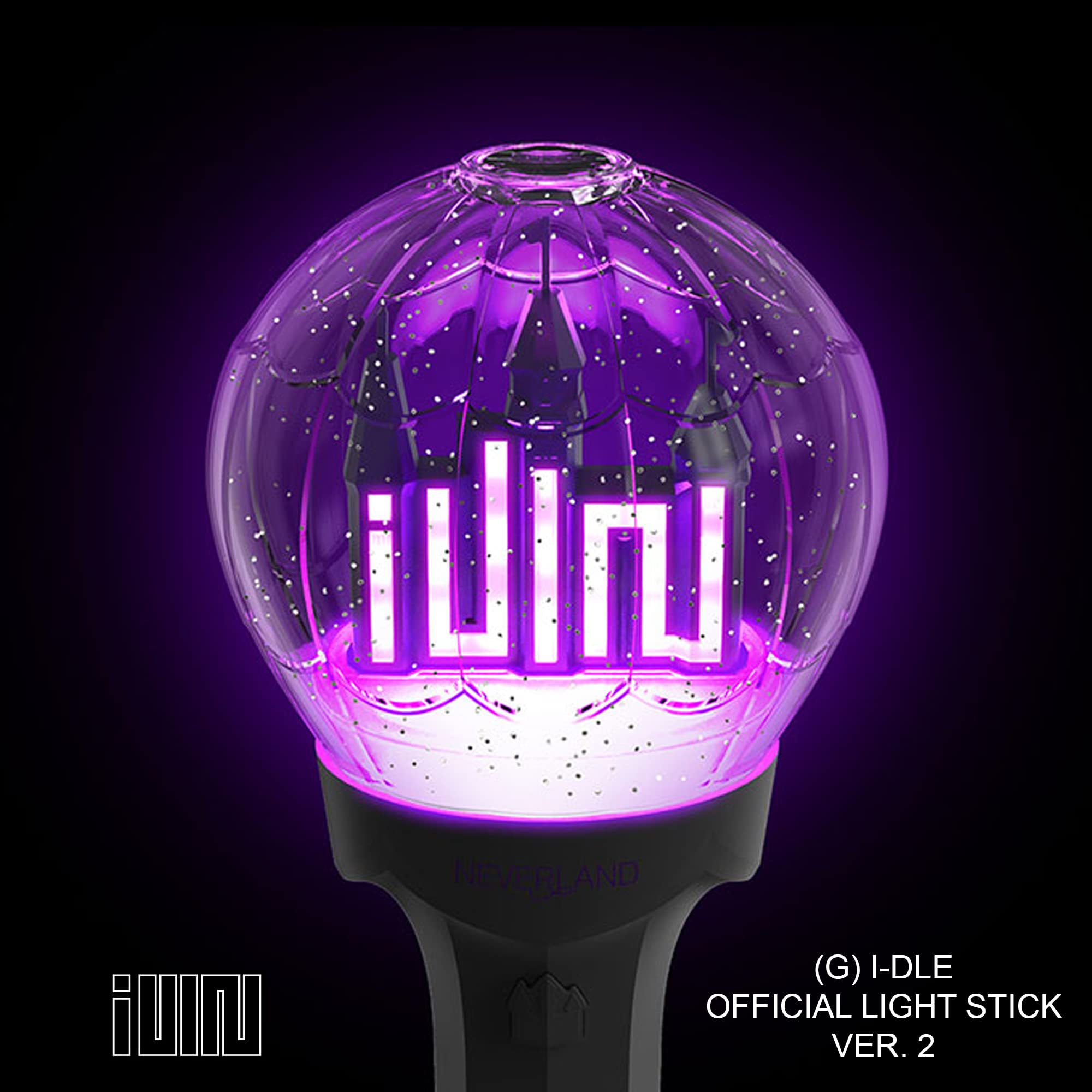 (G) I Dle Official Lightstick Ver.2 + Seller'S Photocards Set   Exclusive K Pop Merchandise