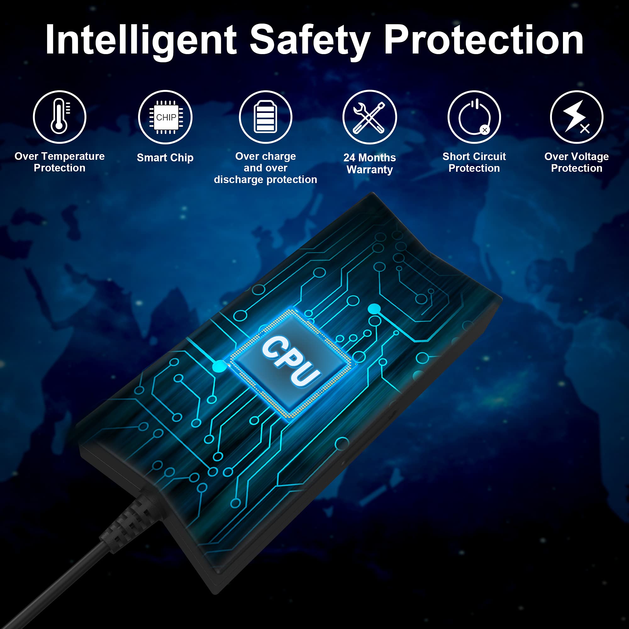 130W 19.5V 6.7A 7.4Mm Tip Ac Adapter Laptop Charger Replacement For Dell Inspiron 15 7559 N7110 N5110 Precision M20 M60 M70 M90,Dell Xps 15 L502X 17 L702X,Pa 4E Da130Pe1 00 Ju012 Power Supply Cord