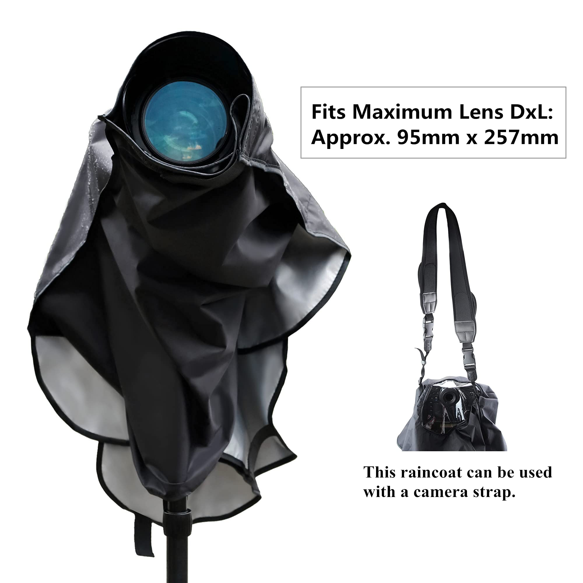 Professional Dslr Camera Rain Cover Raincoat Gear Extra Large Sleeve Dust Proof Protection For Canon Eos 7D 6D 5Ds 5Dsr 5Dm4 5Dm