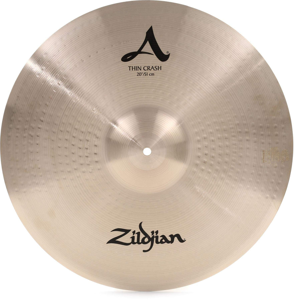 Zildjian A Series Thin Crash Cymbal   20 Inches