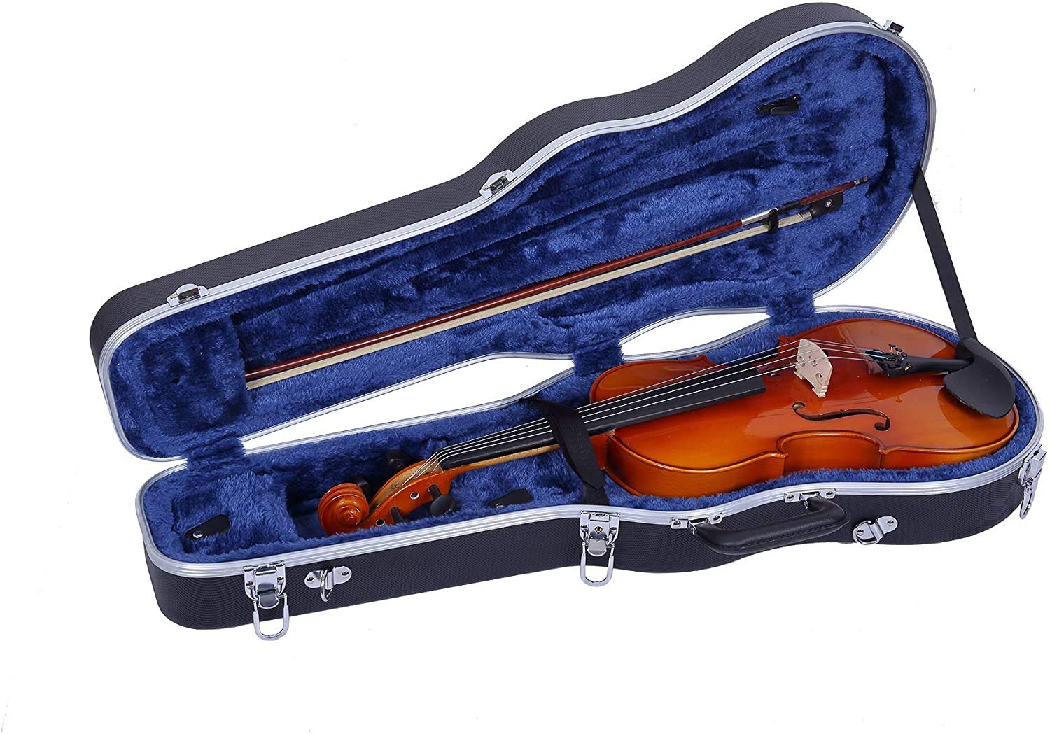 Crossrock, Abs Molded Case-16-16.5 Size Viola Hard Shell Case, Black (Cra860Vl165Bk)