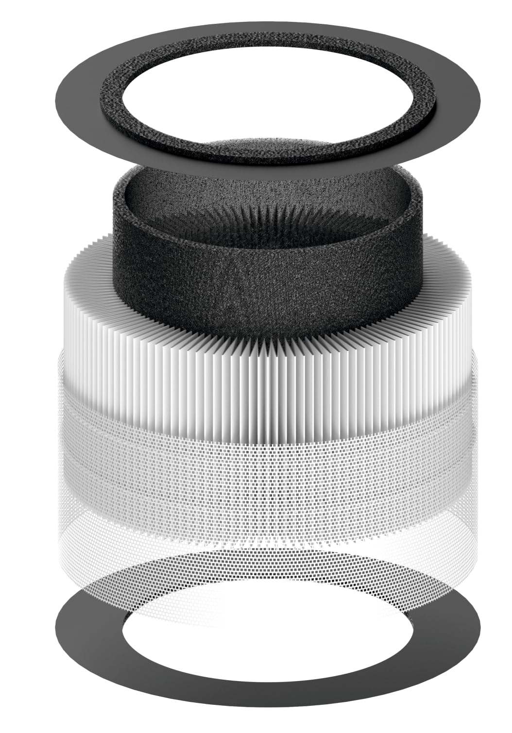 Air Touch V1 3In1 Compound With PreFilter, H13 Hepa & Activated Carbon, Removes 99.97% Allergens, Pollutants, Pm2.5, Vocs, Sm