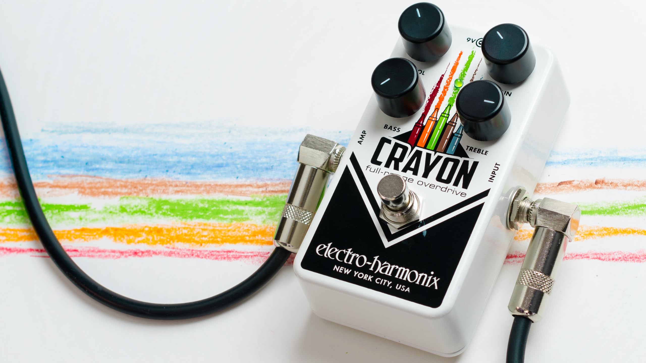 Electro Harmonix Crayon Full Range Overdrive Pedal