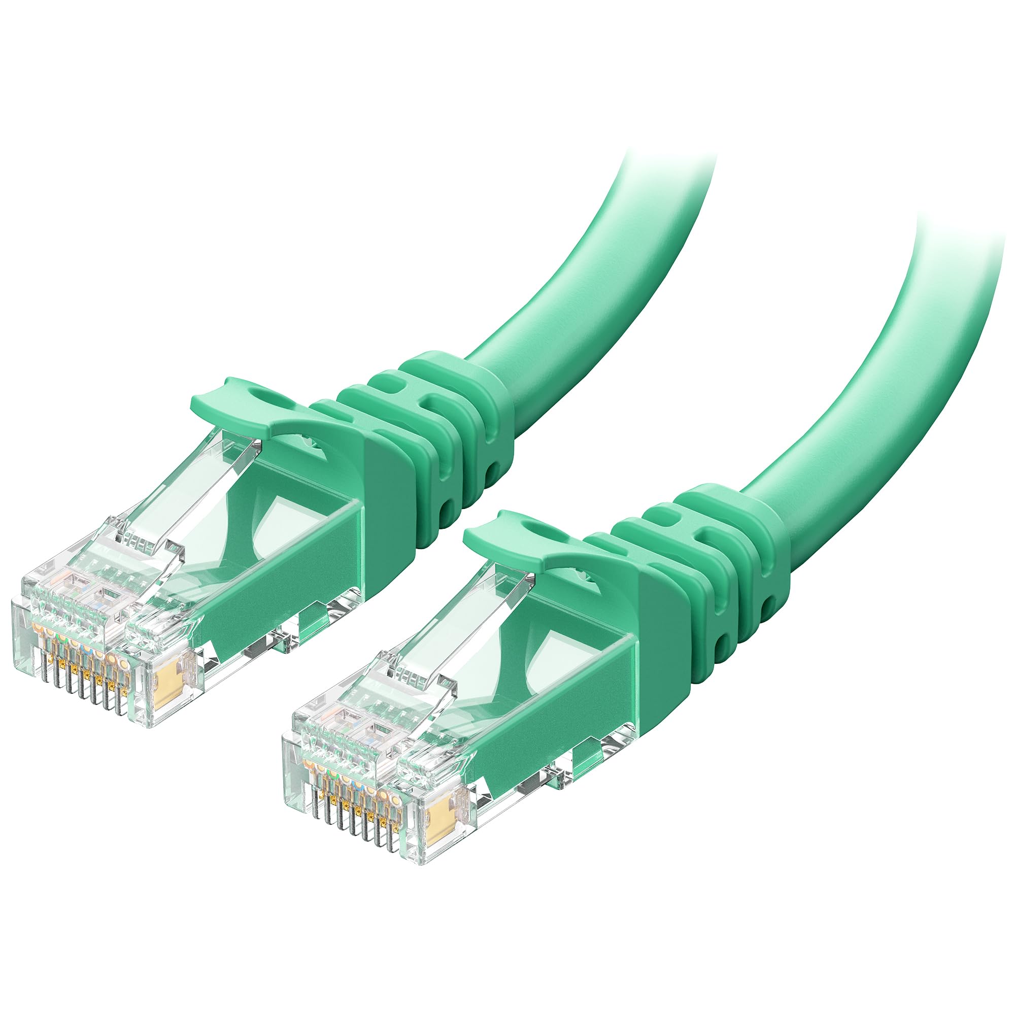 Cable Matters 10Gbps Snagless Cat 6 Ethernet Cable   30Ft, Cat 6 Cable, Cat6 Cord, Ethernet Cord, Green