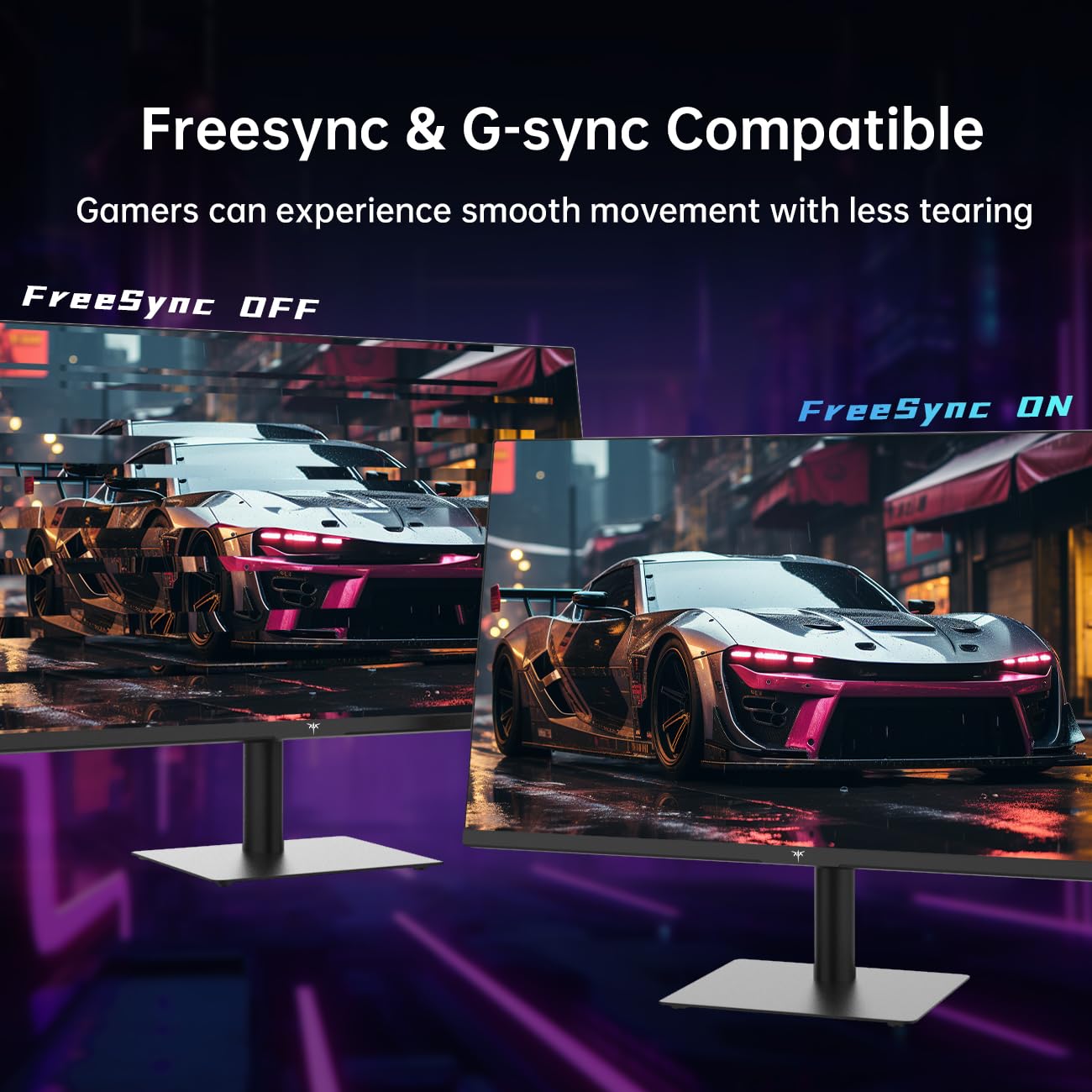 Ktc 32 Inch 2K Monitor, 1440P Ips Computer Monitor, 100Hz Frameless Qhd Pc Monitor For Office & Gaming, Eye Care, G Sync/Freesyn