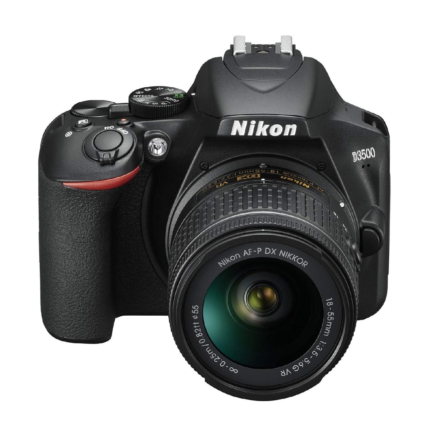 Nikon D3500 W/ Af P Dx Nikkor 18 55Mm F/3.5 5.6G Vr Black