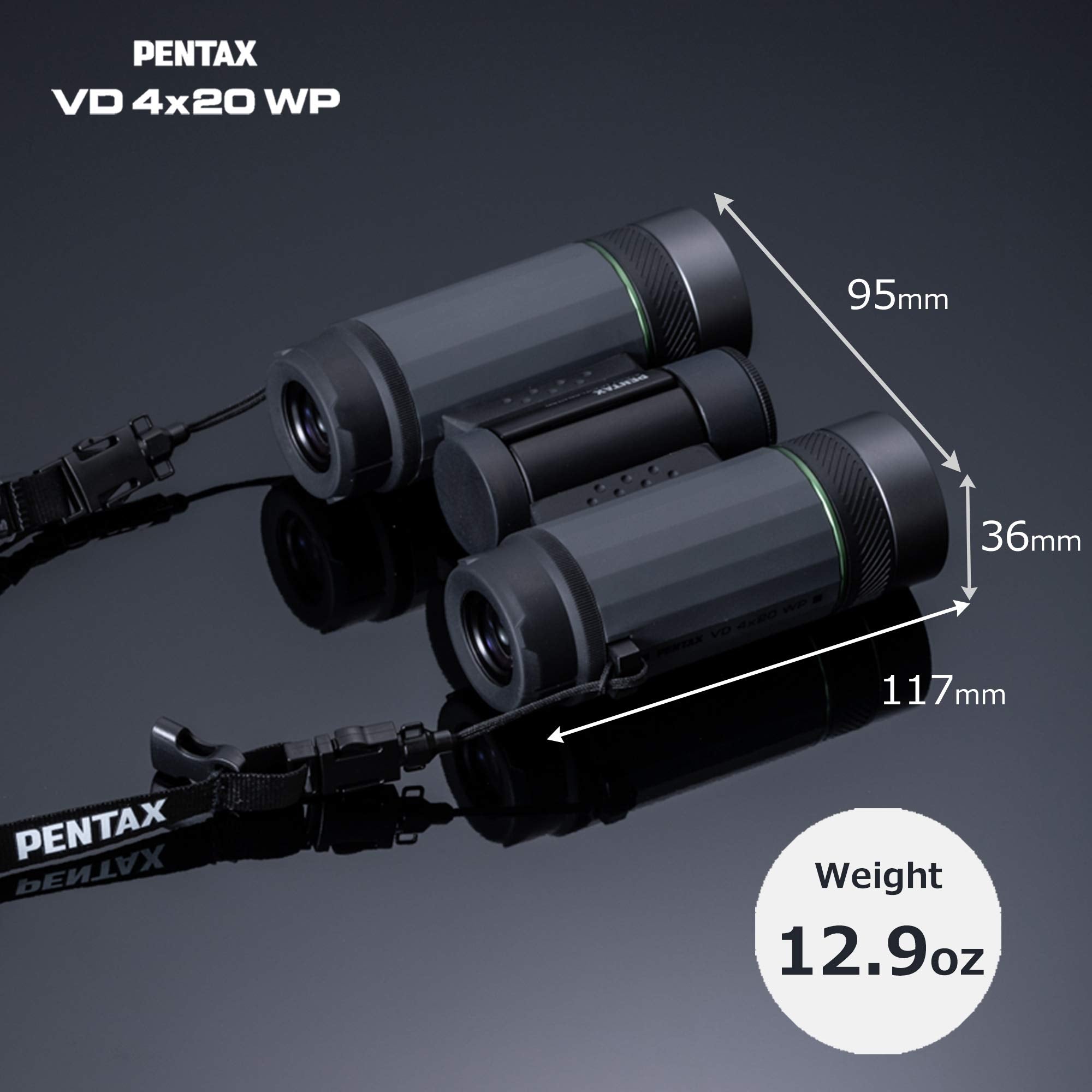 Pentax Vd 4X20 Wp Unique 3 In 1 Binoculars, Monoculars And Telescope With The Versatility To Capture The Emotion Of A Variety Of