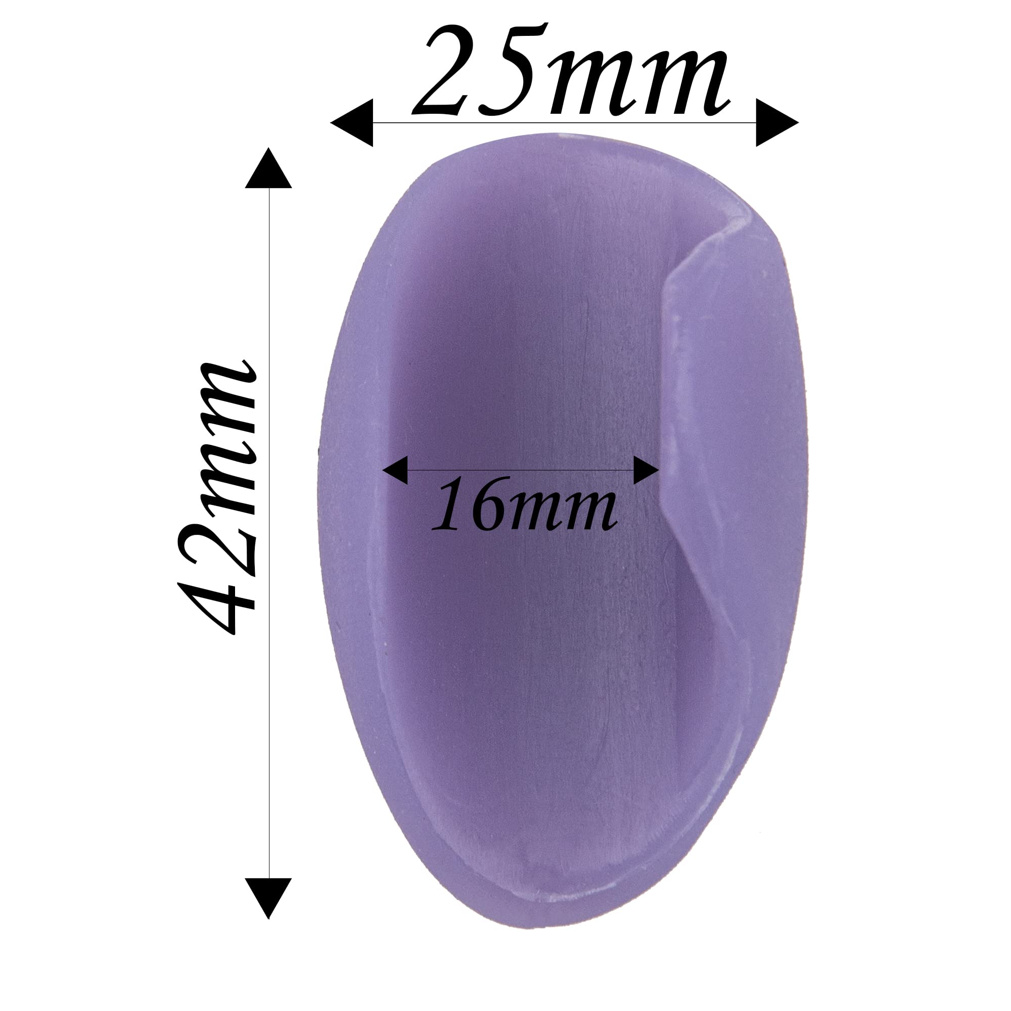 4Pcs Yootones Flute Thumb Rest Cushion Soft Silicone Finger Cover Compatible With Flute Wind Instrument