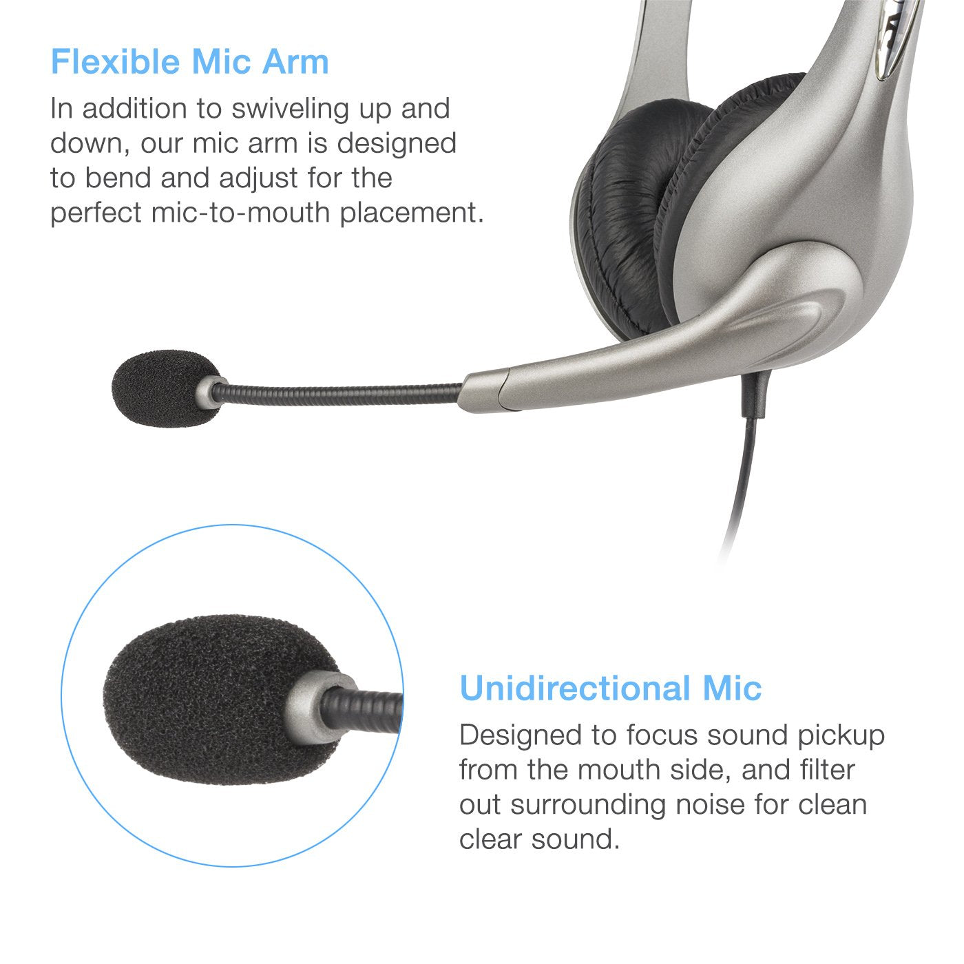 Cyber Acoustics Usb Stereo Headset (Ac 851B)