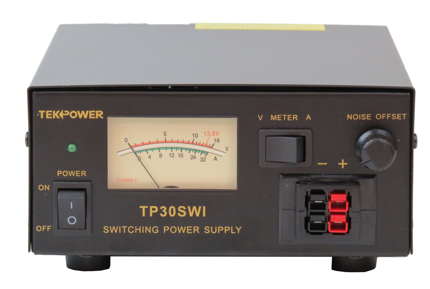 Tekpower Analog Display Tp30Swi 30 Amp Dc 13.8V Switching Power Supply With Noise Offset