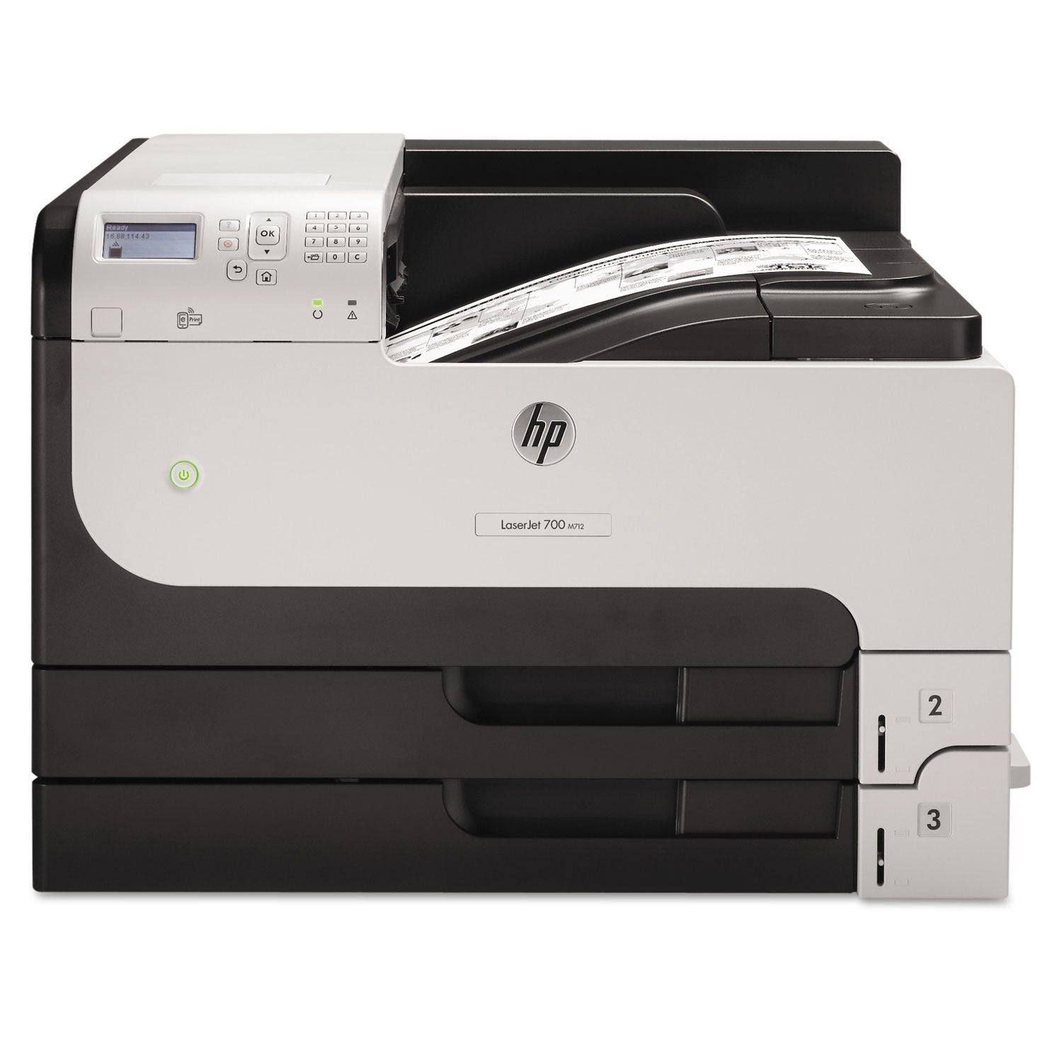 HP LaserJet Enterprise M712dn Monochrome Printer with Built-in Ethernet & 2-Sided Printing (CF236A)