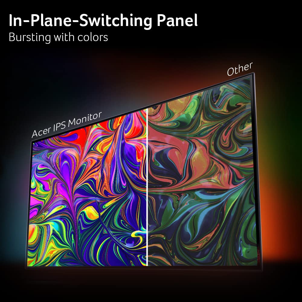 Acer Kb272 Ebi 27'' Ips Full Hd (1920 X 1080) Zero Frame Gaming Office Monitor | Amd Freesync Technology | Up To 100Hz Refresh |