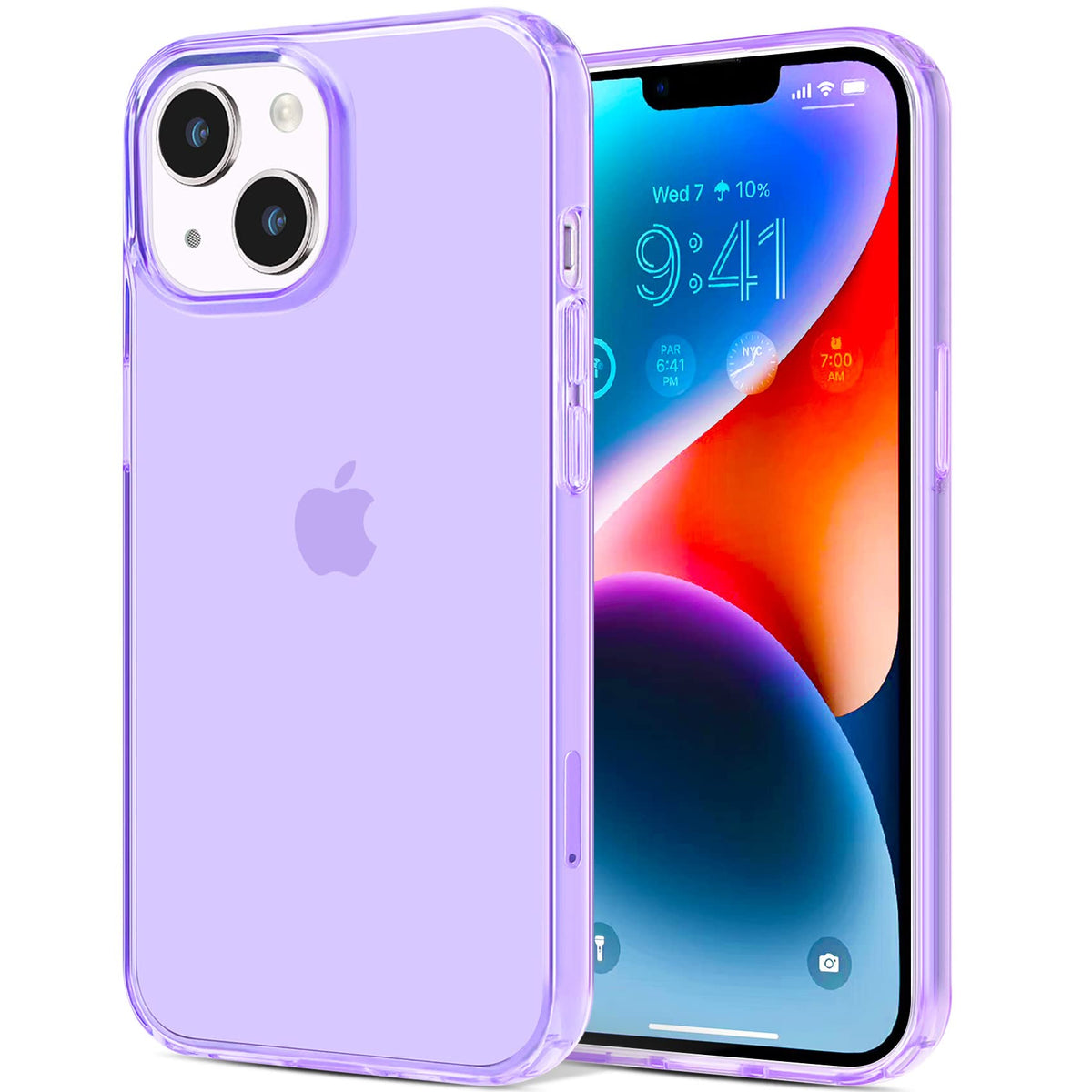 Jjgoo Compatible With Iphone 14 Plus Case Clear, Transparent Soft Shockproof Protective Slim Thin Bumper Cover Phone Case For Ip