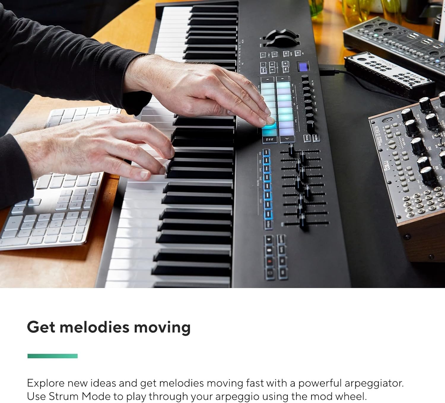 Novation Launchkey 88 [Mk3]   Premium 88 Note Midi Keyboard For Expressive Music Creation