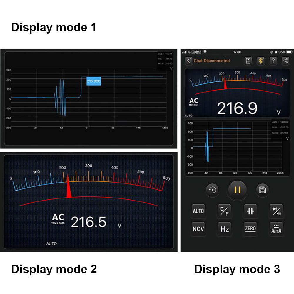 BSIDE ZT-300AB True RMS Smart Digital Multimeter