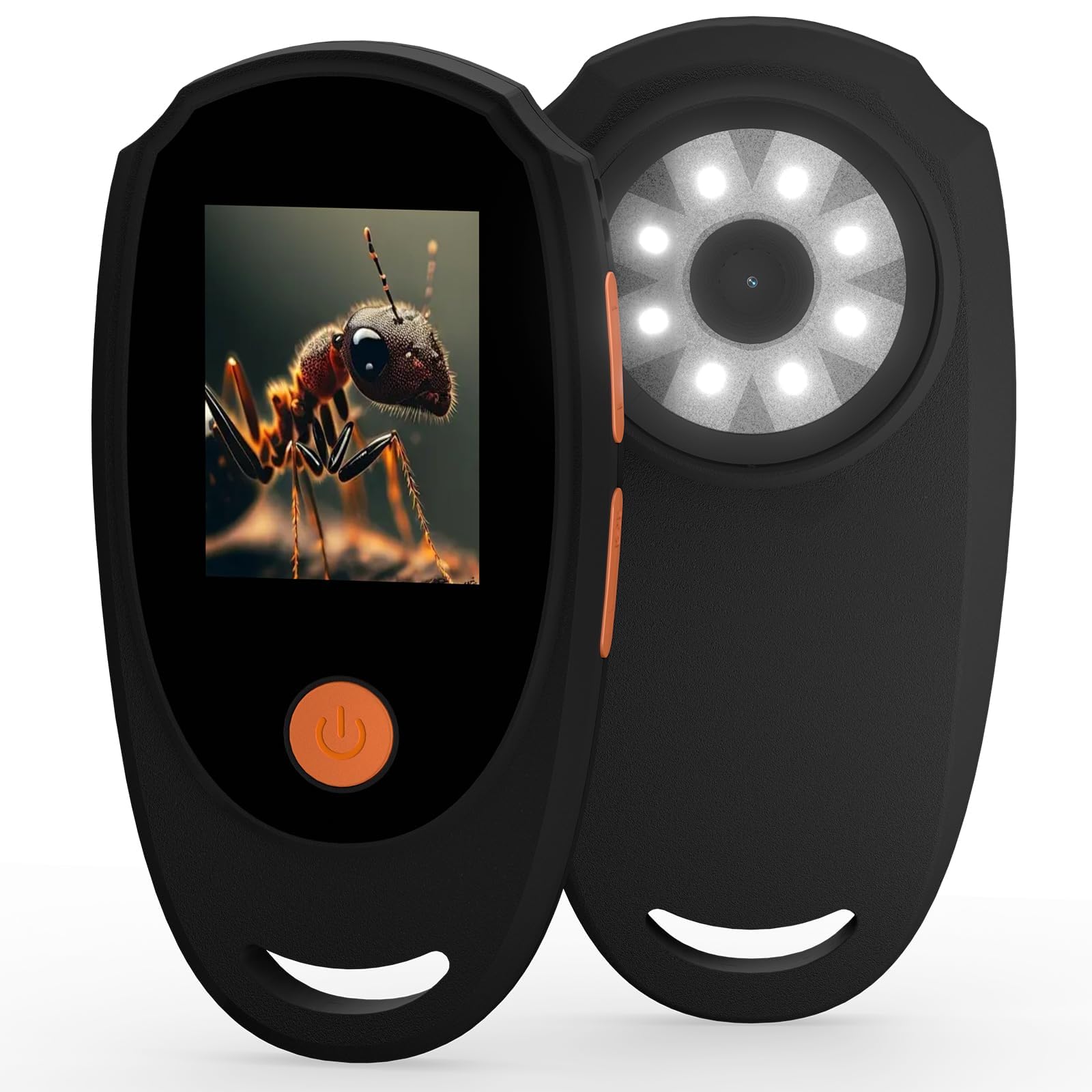 KeFvoer Handheld Digital Microscope,Portable Magnifying Glass with 2.0 IPS Color Screen,500x Magnification,2.0MP,Digital Magnifi