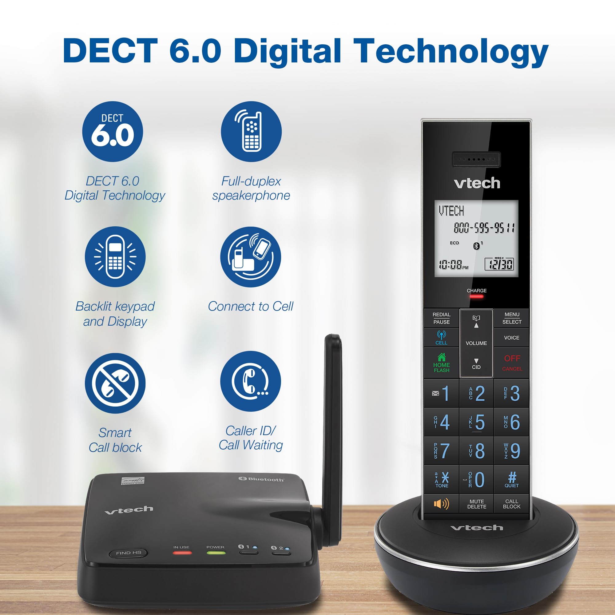 Vtech LS6331 Expandable Cordless Phone - Thumbnail 3