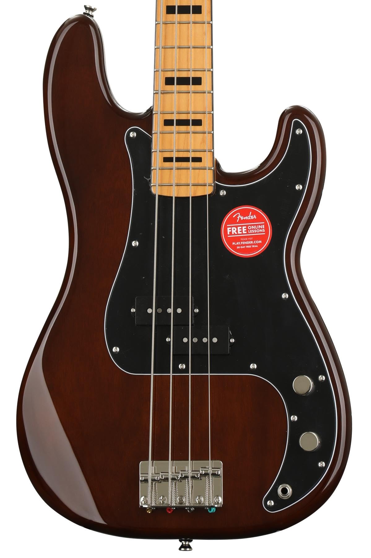 Fender Squier Classic Vibe 70S Precision Bass, Walnut, Maple Fingerboard