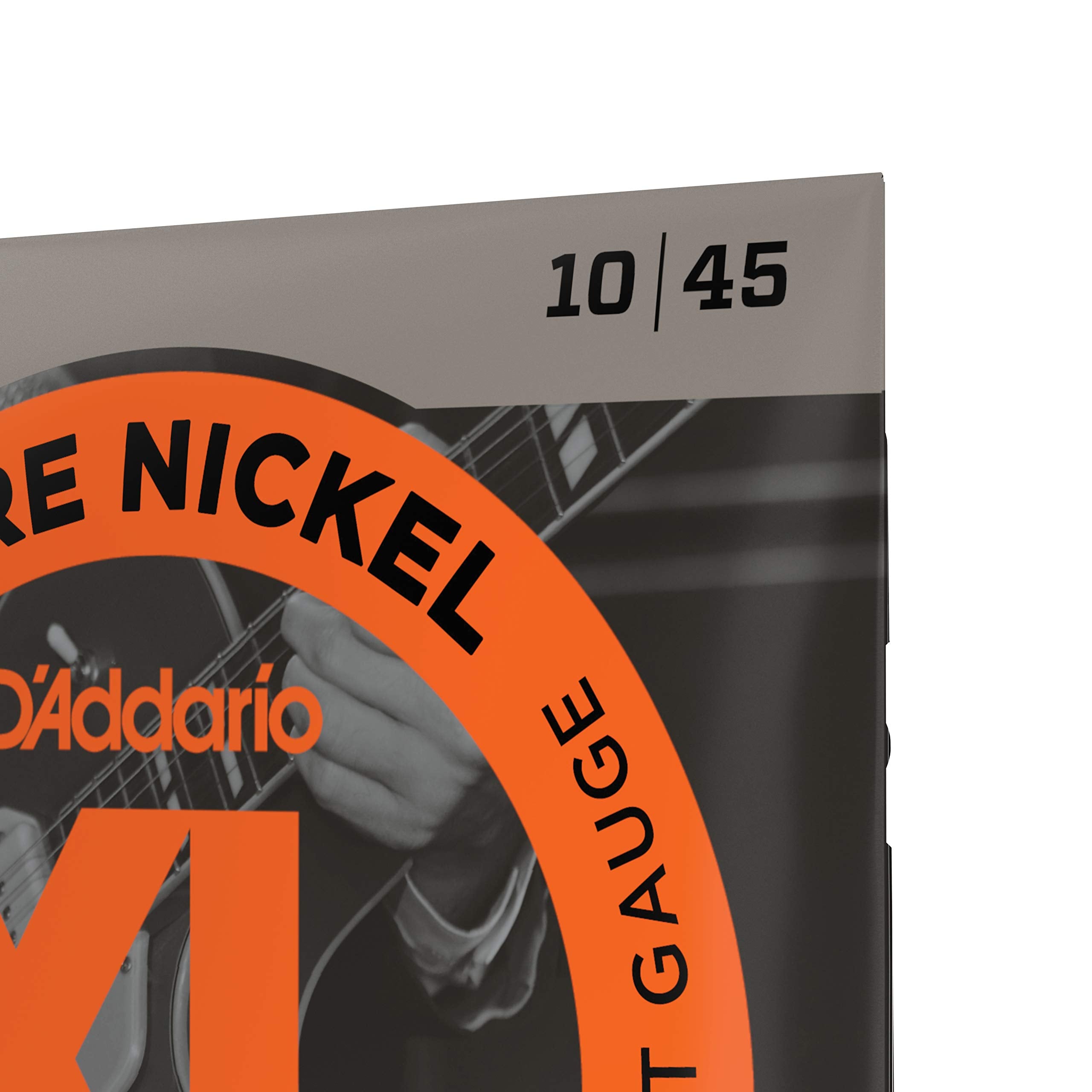 D'Addario Guitar Strings   Xl Pure Nickel Electric Guitar Strings   Round Wound   Warm, Bright, Vintage Sound   Epn110   Regular