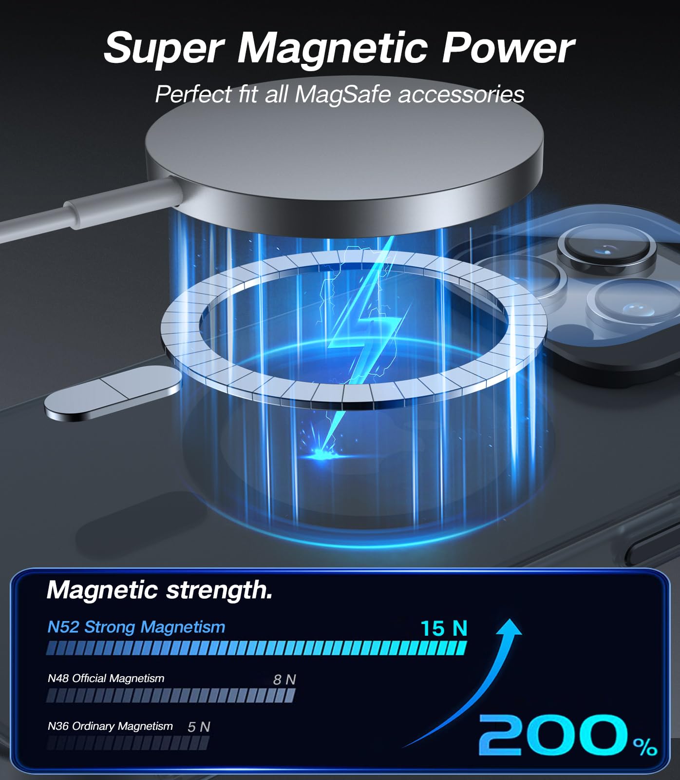 Vofata For Iphone 13 Pro Case With Metal Camera Stand [Built In 9H Camera Lens Protector][Compatible With Magsafe] Military Grad