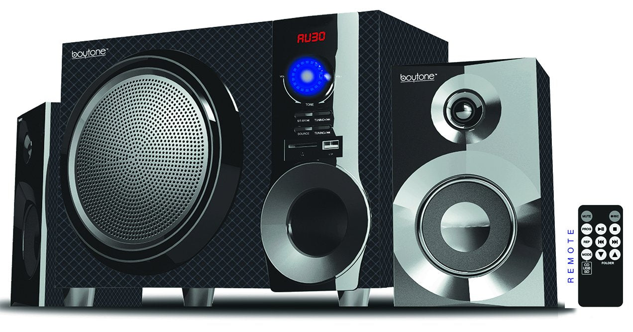 Boytone BT-210FD, Ultra Wireless Bluetooth Main unit, Powerful Sound with Powerful Bass System 30 watt, Excellent Quality Clear