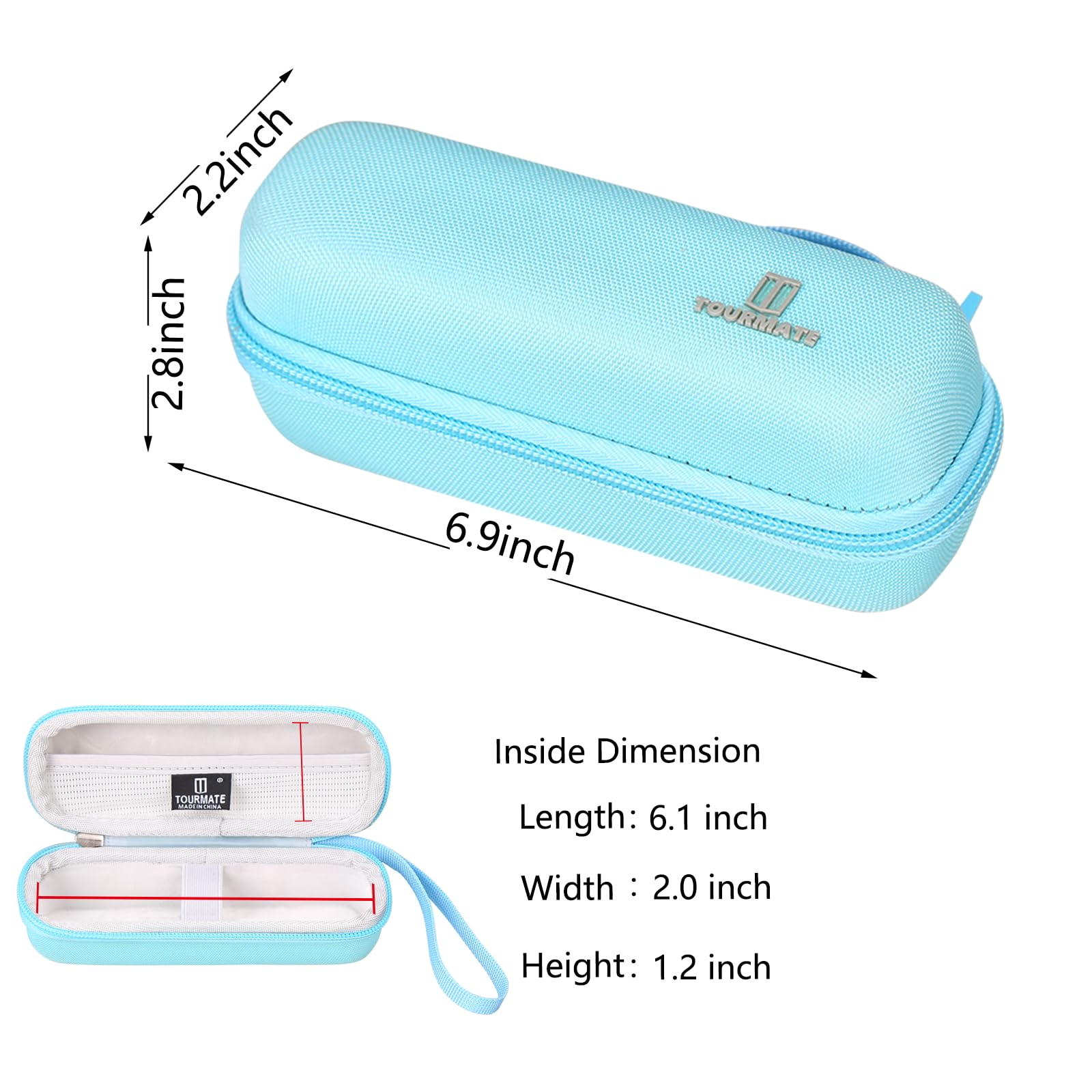 Tourmate Storage Case For Areyzin Waterproof Bikini Trimmer Women Electric Razor(Only Case)