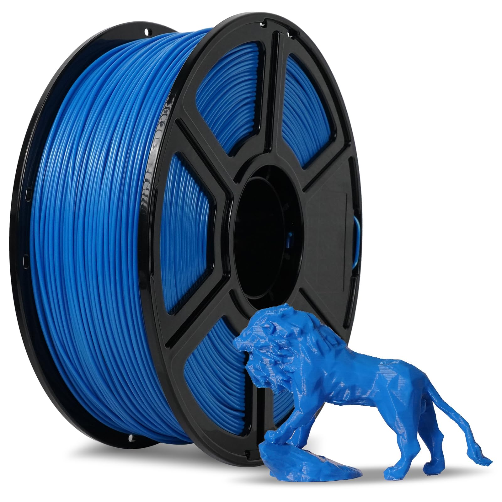 FLASHFORGE ASA Filament 1.75mm Sky Blue, 3D Printer Filament 1kg (2.2lbs) Spool, Dimensional Accuracy +/- 0.02mm, Durable, High 
