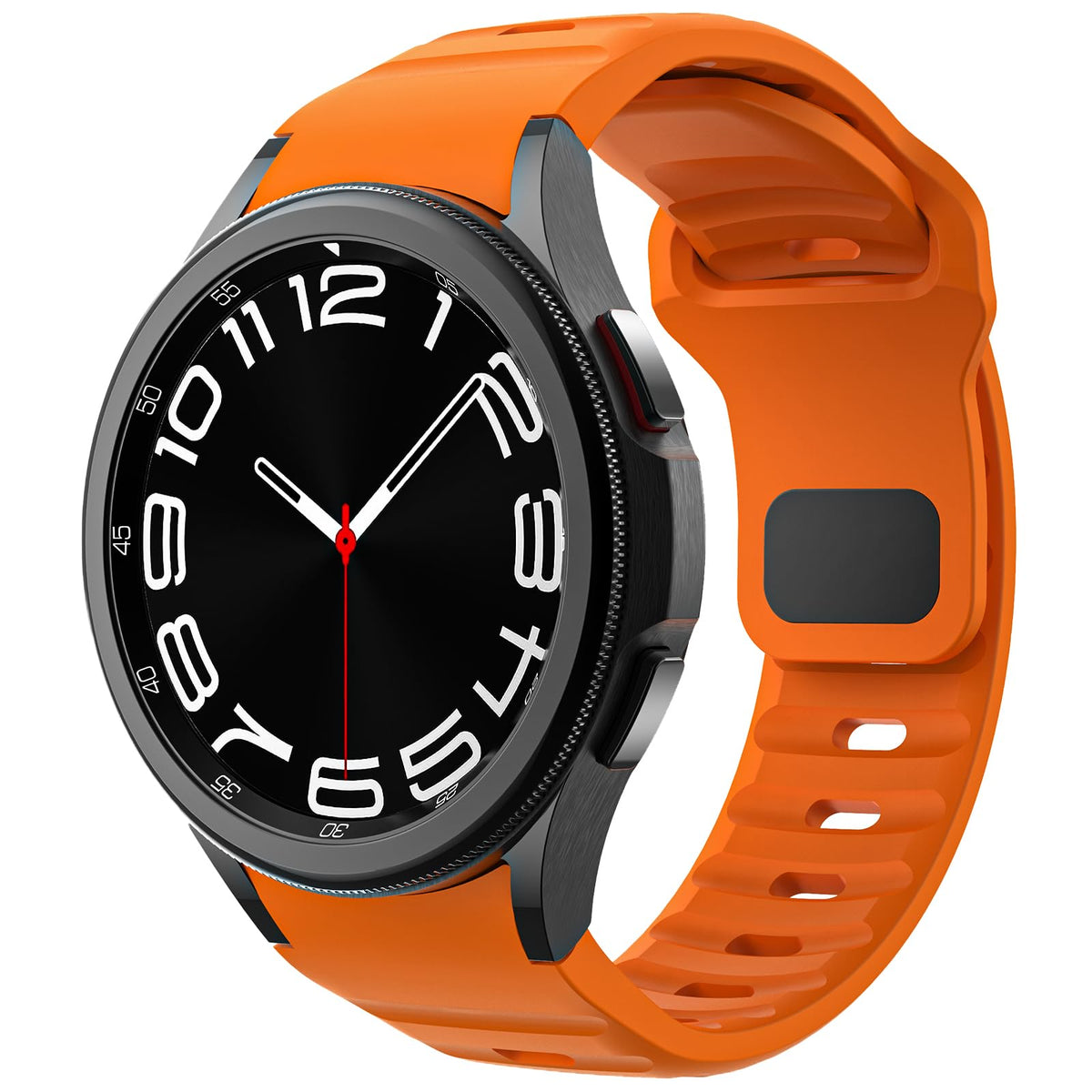 Rugged No Gap Band Compatible With Samsung Galaxy Watch 4 5 6 Band 44Mm 40Mm/Galaxy Watch 6 Classic Bands 47Mm 43Mm/Watch 5 Pro 