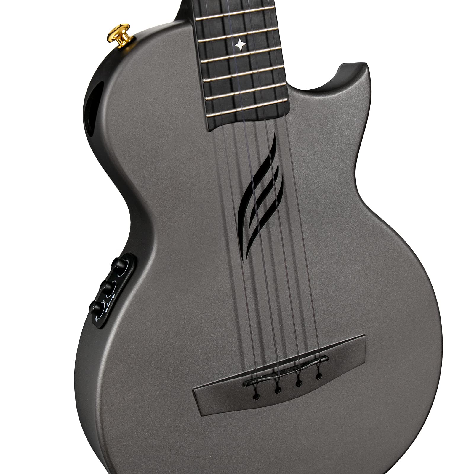 Enya Tenor Ukulele 26 Inch Carbon Fiber Acousticplus Cutaway Travel Ukelele For Beginner Bundle Kit With Online Lesson Including