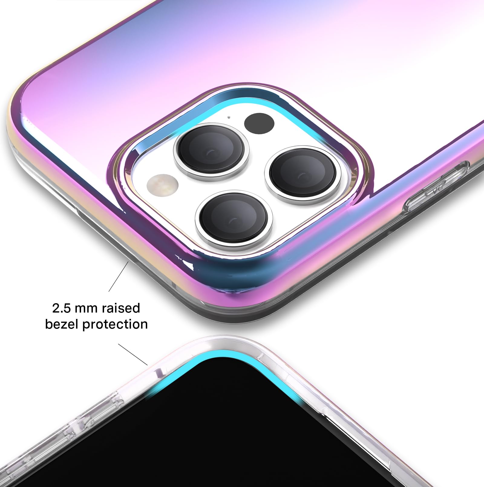 Velvet Caviar Compatible With Iphone 15 Pro Max Case Iridescent [8Ft Drop Protection] Compatible With Magsafe   Cool Protective