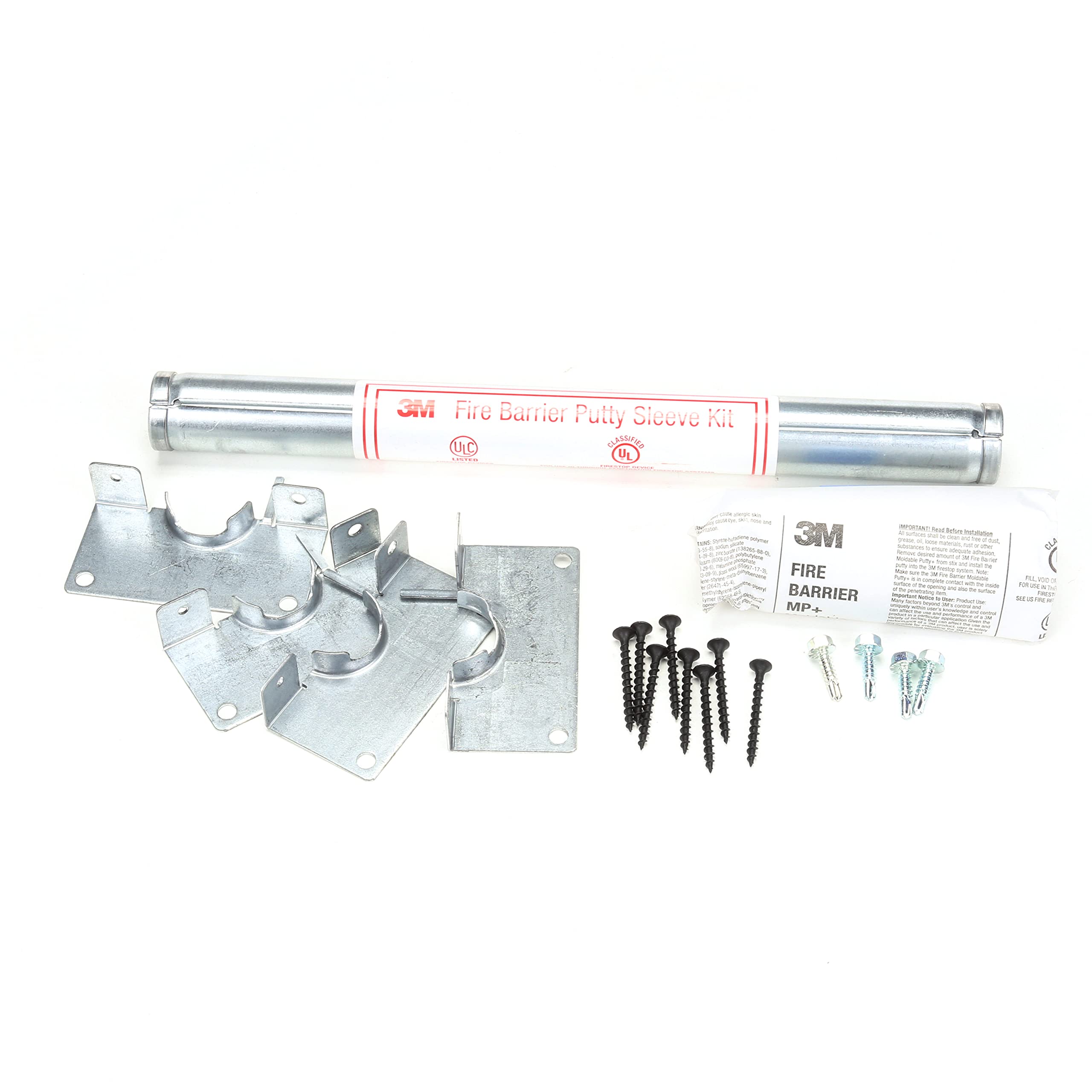 3M Fire Barrier Putty Sleeve Kit Dt 100, 1 In Round, 1/Case