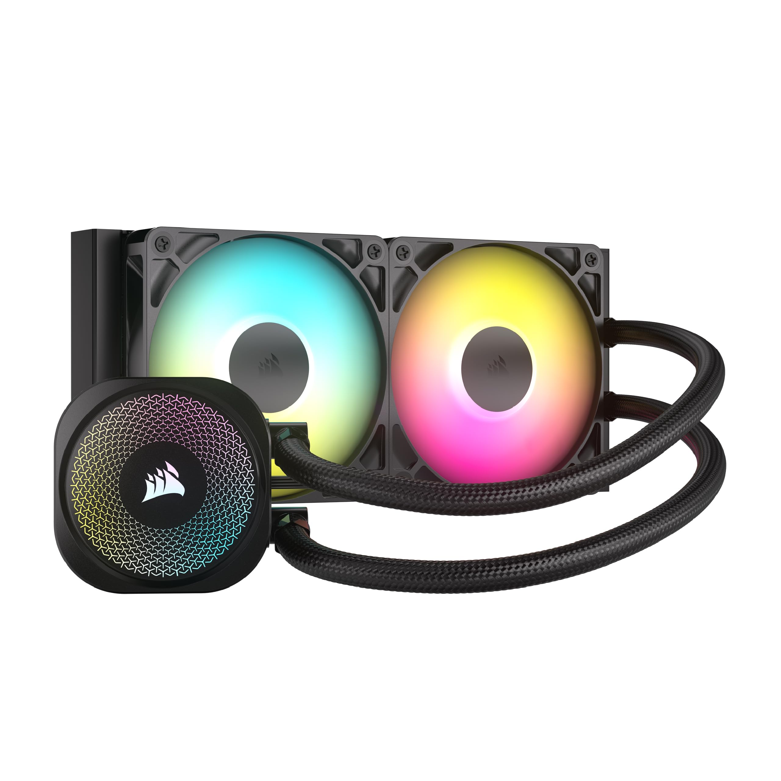 CORSAIR Nautilus 240 RS ARGB Liquid CPU Cooler  240mm AIO  LowNoise  Direct Motherboard Connection  DaisyChain  Intel LGA