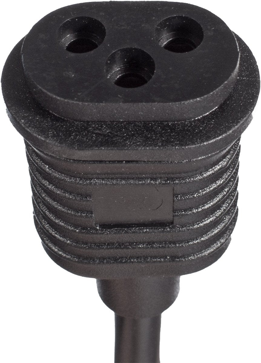 Hydrofarm Baasp, Brand S Plug Adapter, Black