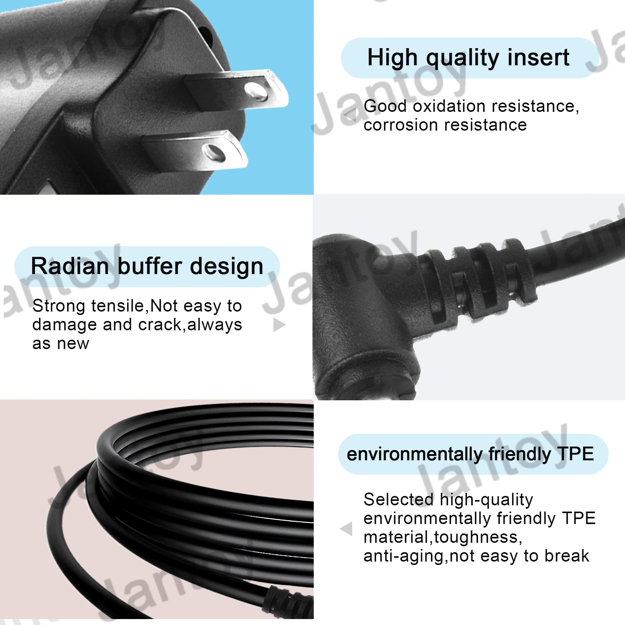 Jantoy 4V Ac Charger For Ryobi Cordless Screwdriver Models Hp44L Hp34L Circle Tip Input