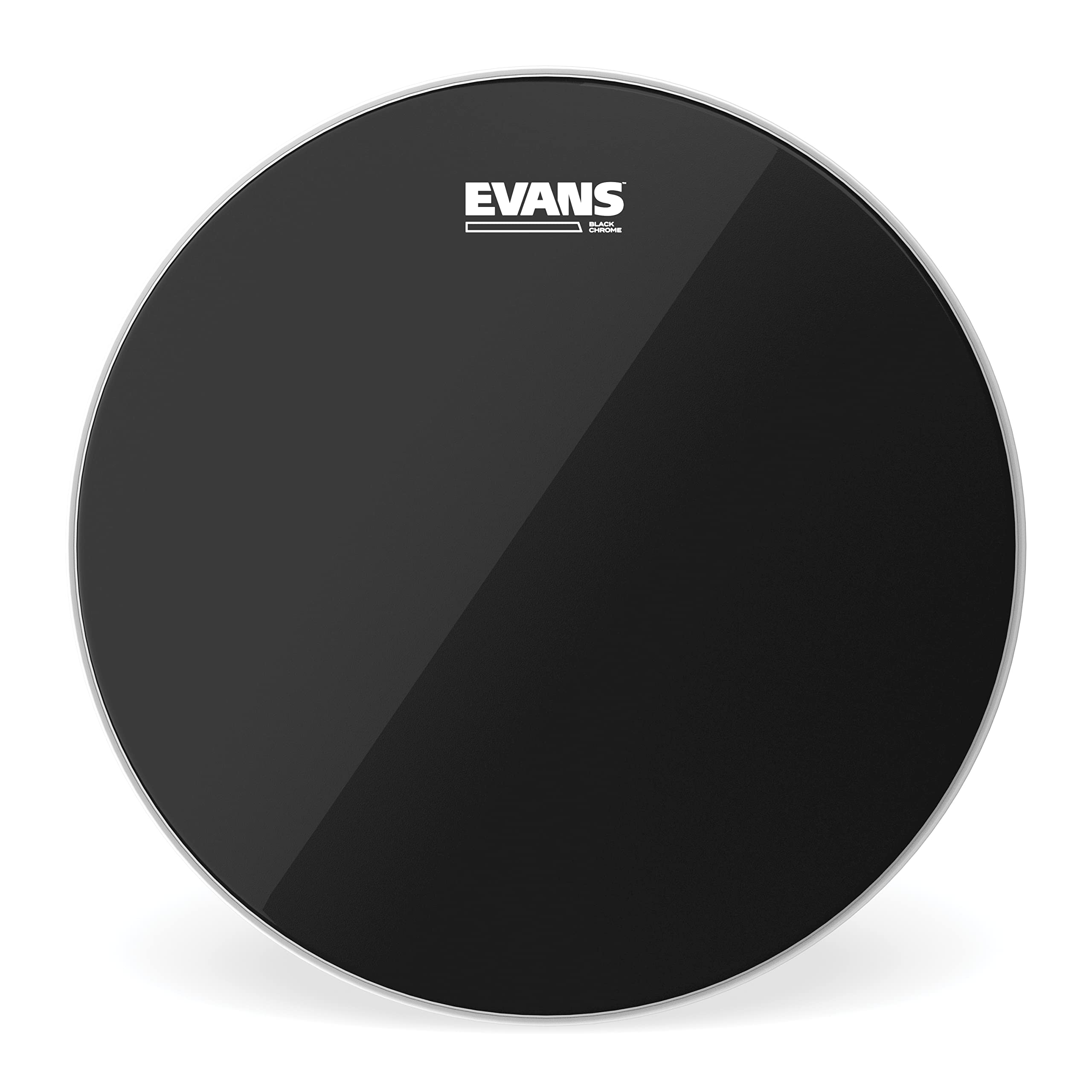 Evans Drum Heads - Black Chrome Tom Drumhead, 16 Inch