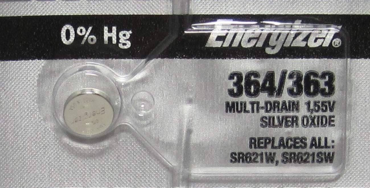 Energizer 1.5V #364/363 Watch/Calculator Batts