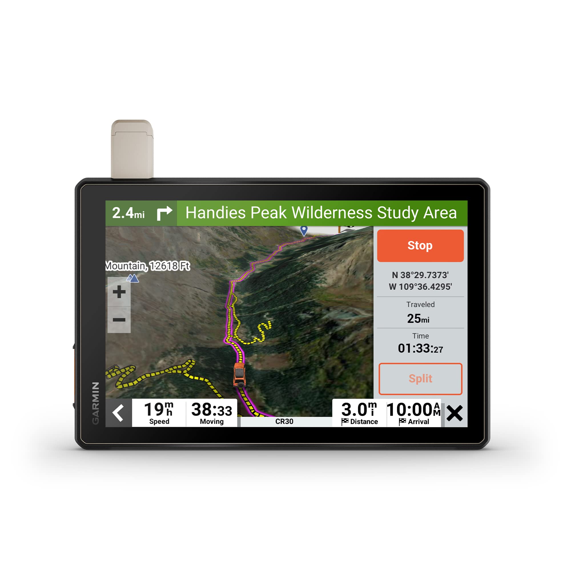 Garmin Tread Xl Overland, All-Terrain Navigator, Rugged, Built In Mapping, Ioverlander, Ultrabright Display, Large