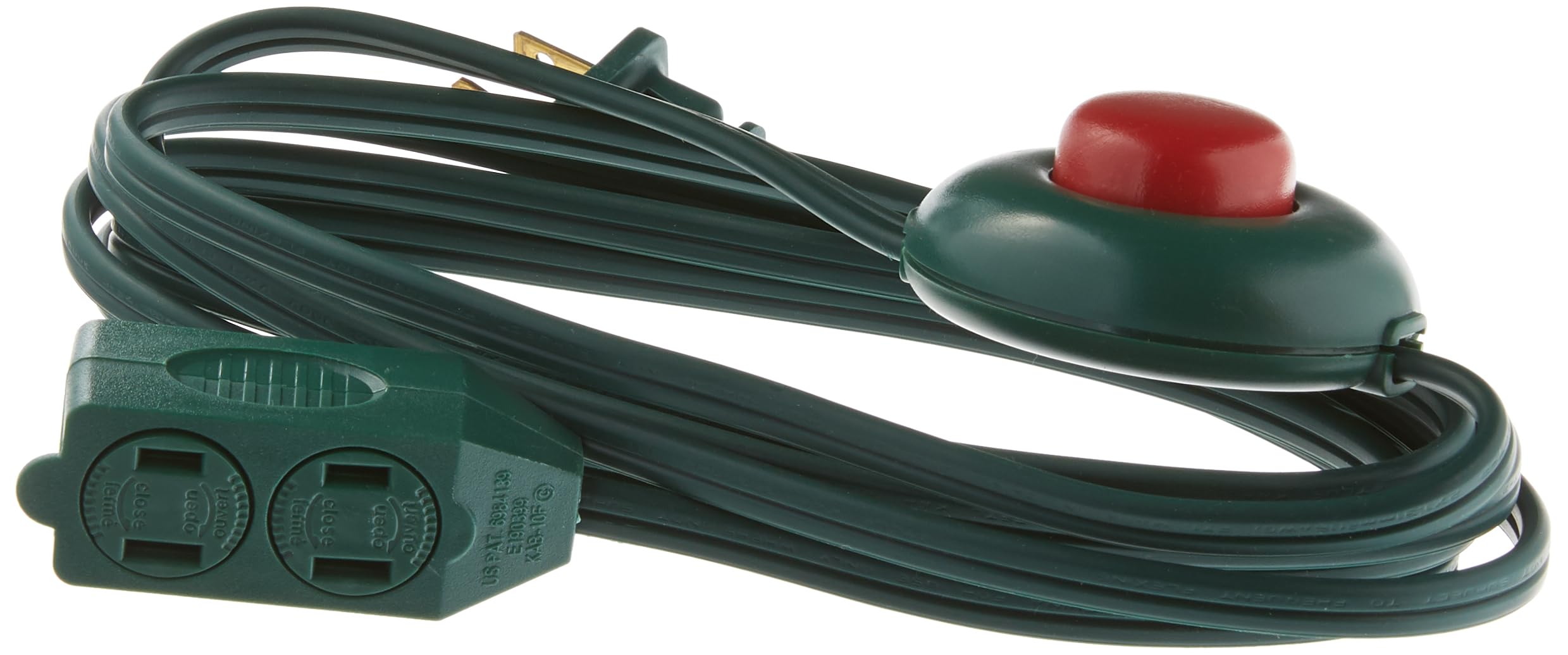 9' Green Home Extension Cord By Living Solutions   Energy Efficient Living Made Easy