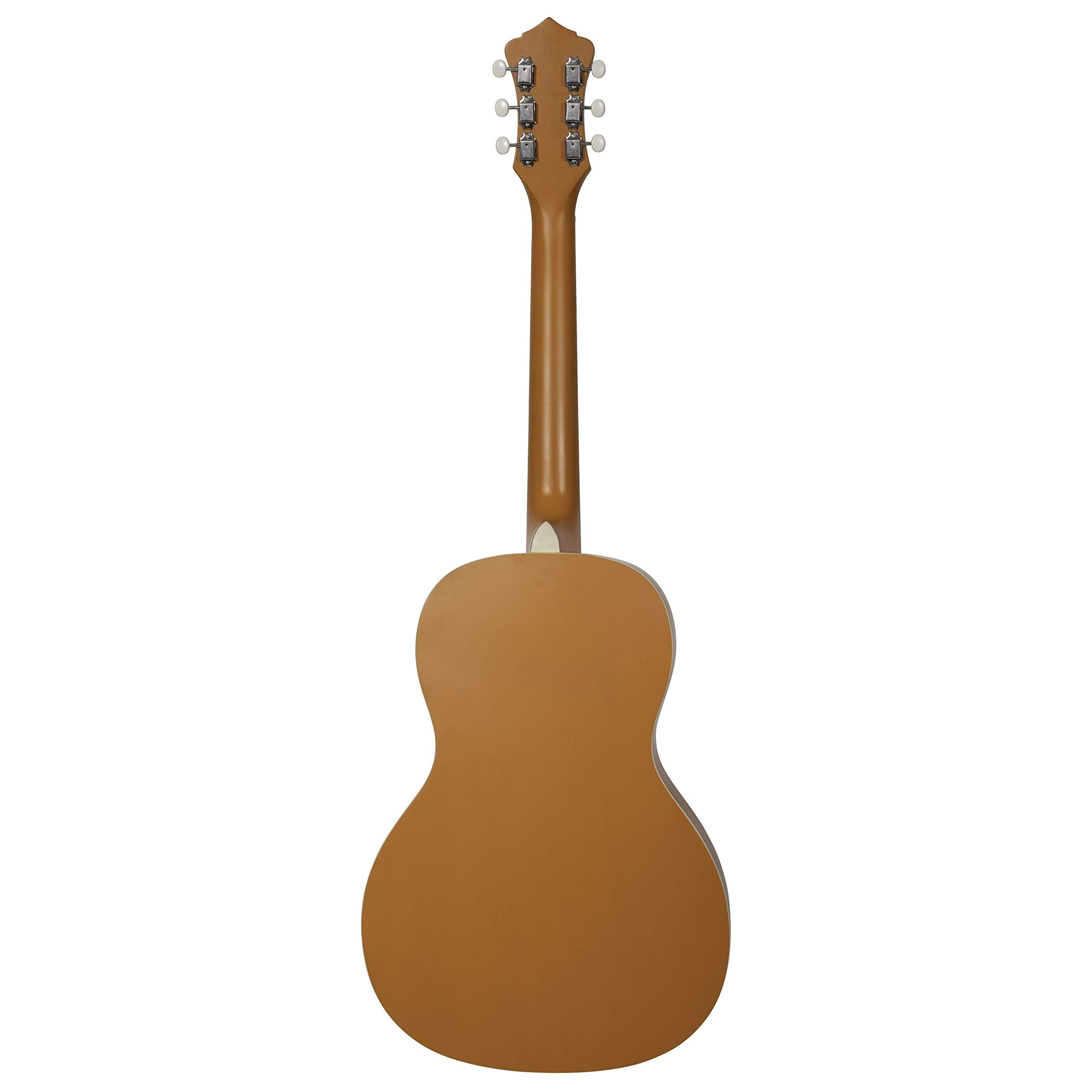 Recording King 6 String Acoustic Guitar, Right, Monarch Orange (Rps 7 Mor)
